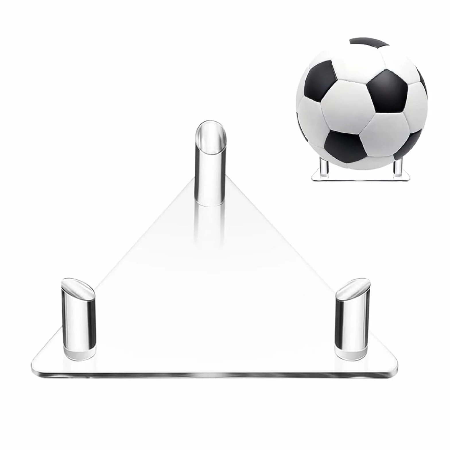 Support de Ballon de Football Universel Acrylique pour École Maison