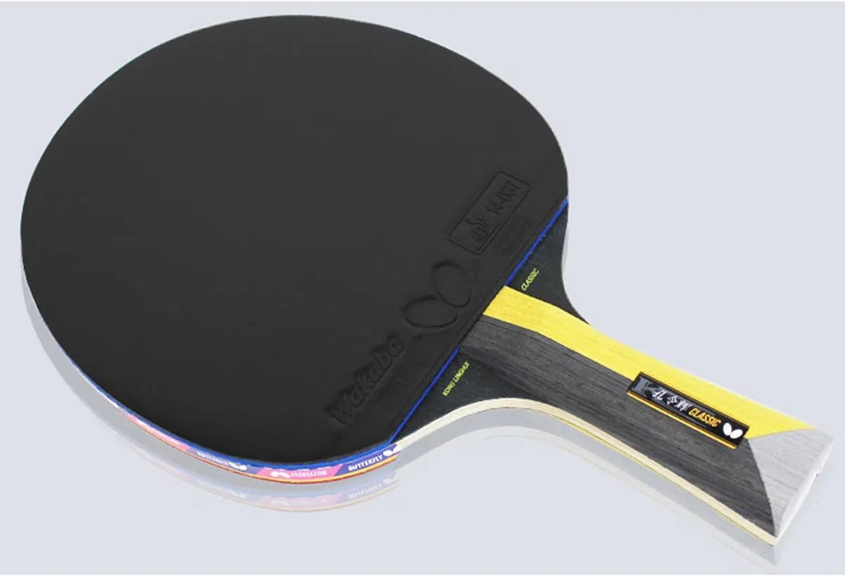 Ensemble de Tennis de Table, Raquette de ping-Pong en Carbone, Raquettes de Tennis de Table avancées approuvées avec Emballage en boîte Cadeau, entraînement Professionnel Polyvalent