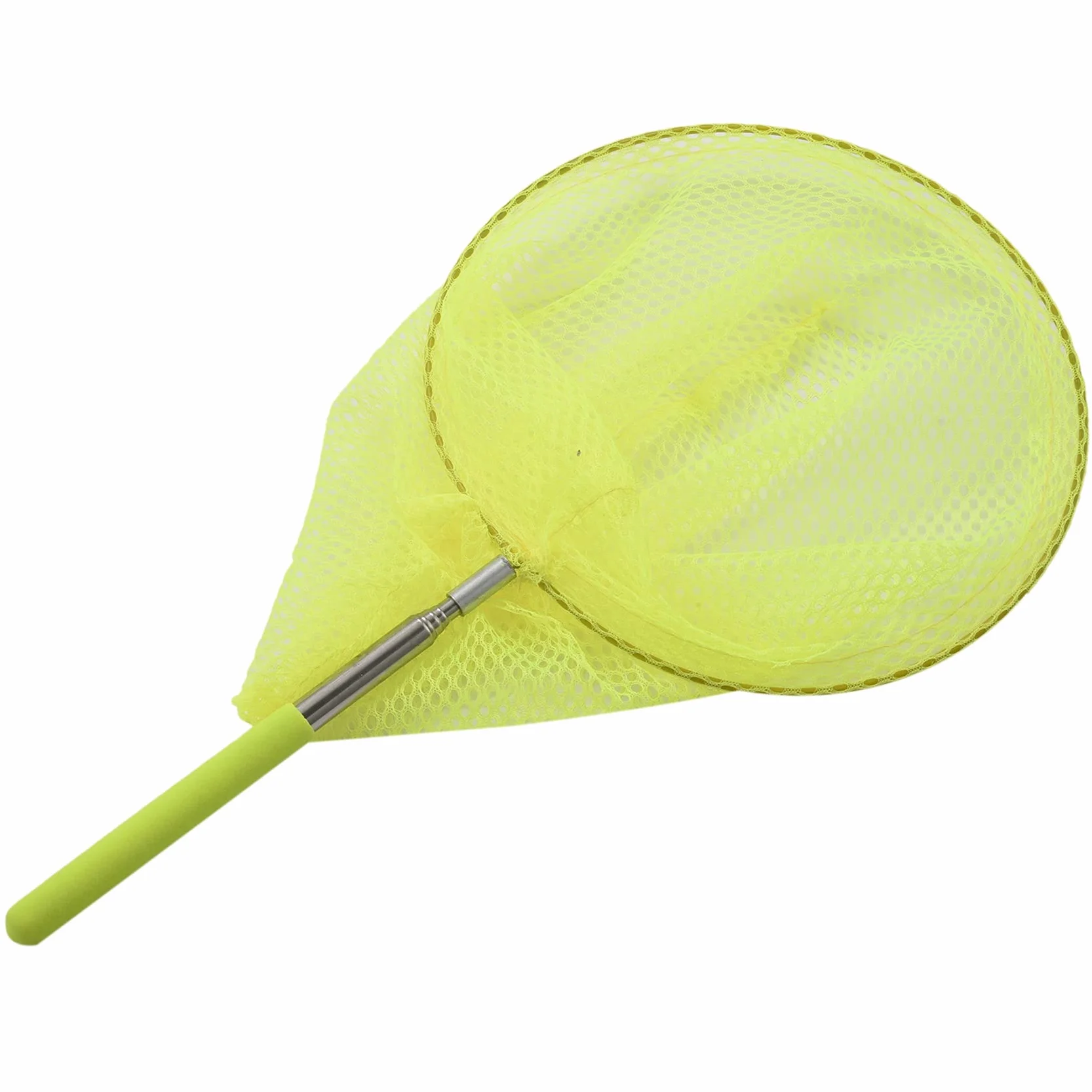SVRITE Attraper Papillon Pêche au Filet Sac en Filet de Pêche Téléscopique en Acier Inoxydable Outil Externe Téléscopique Portable
