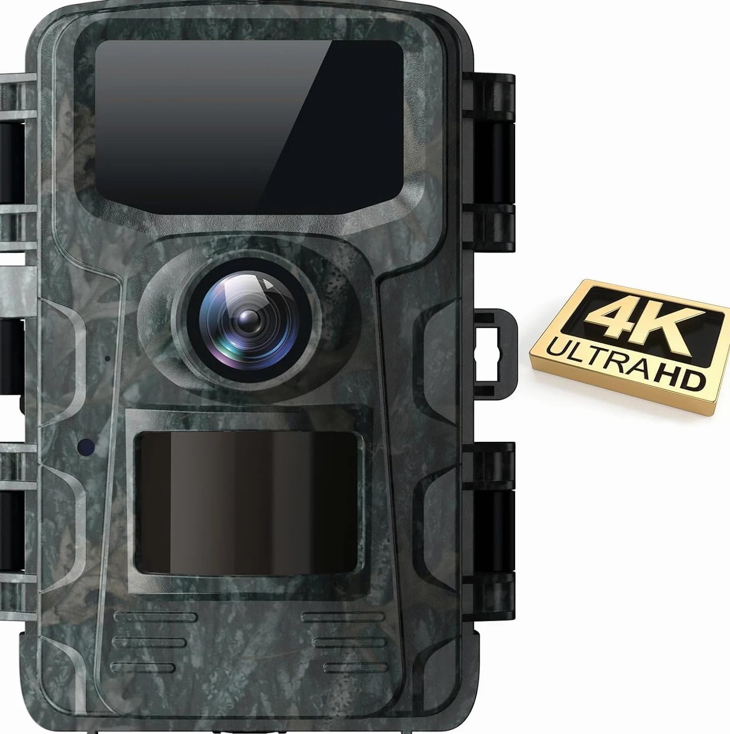 VOOPEAK Camera de Chasse 4K 30FPS 48MP, Caméra de Chasse Nocturne Activé par Le Mouvement, Caméra Chasse Infrarouge Surveillance Exterieur Grand Angle 120° Camera Animaux IP66 Étanche | Déclenchement par mouvement, vision nocturne infrarouge et grand angl