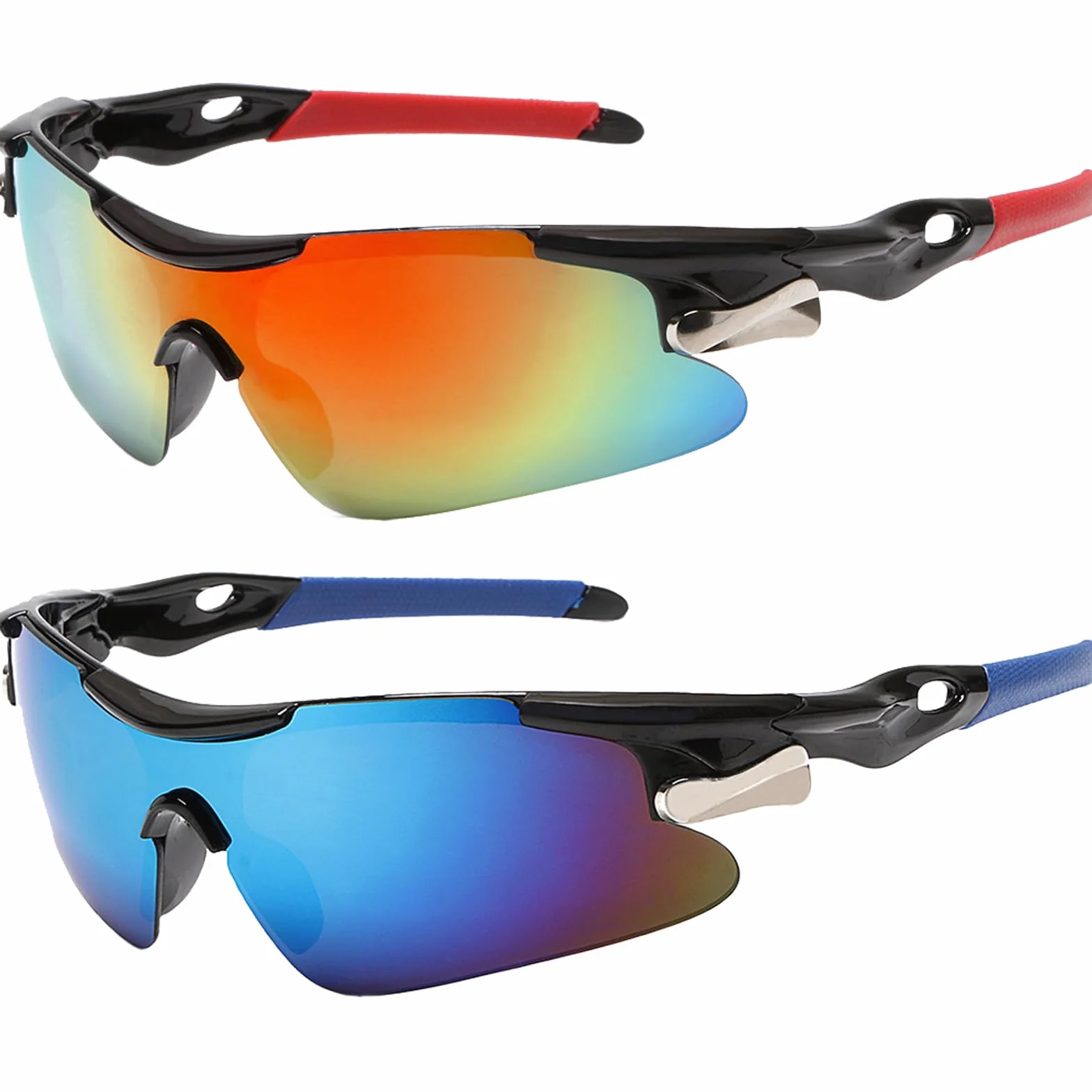 Lunettes de Vélo Solaire Sport UV400 pour Hommes Femmes Cyclisme