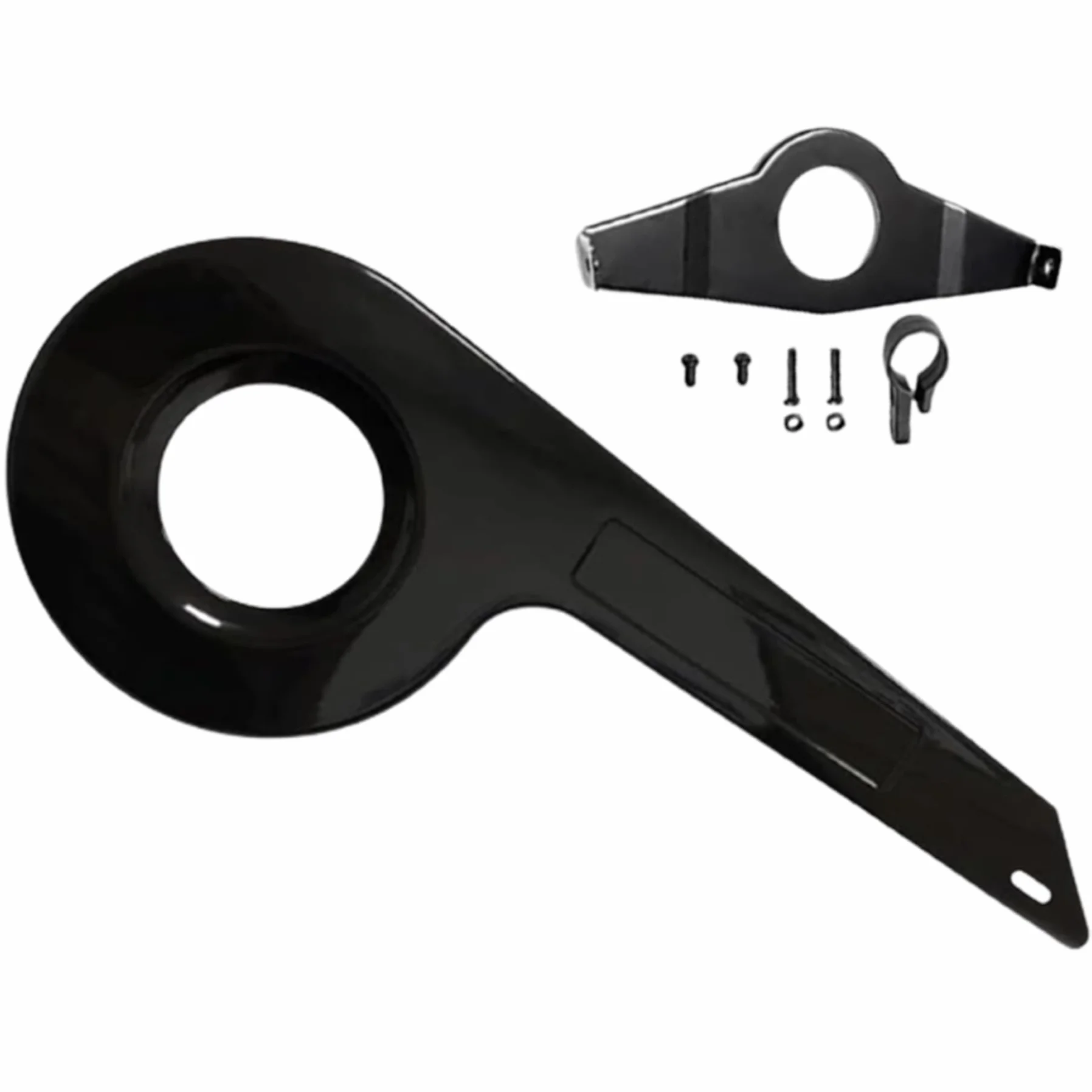 Garde-chaîne de vélo universel 32-36 dents, housse robuste accessoires noirs