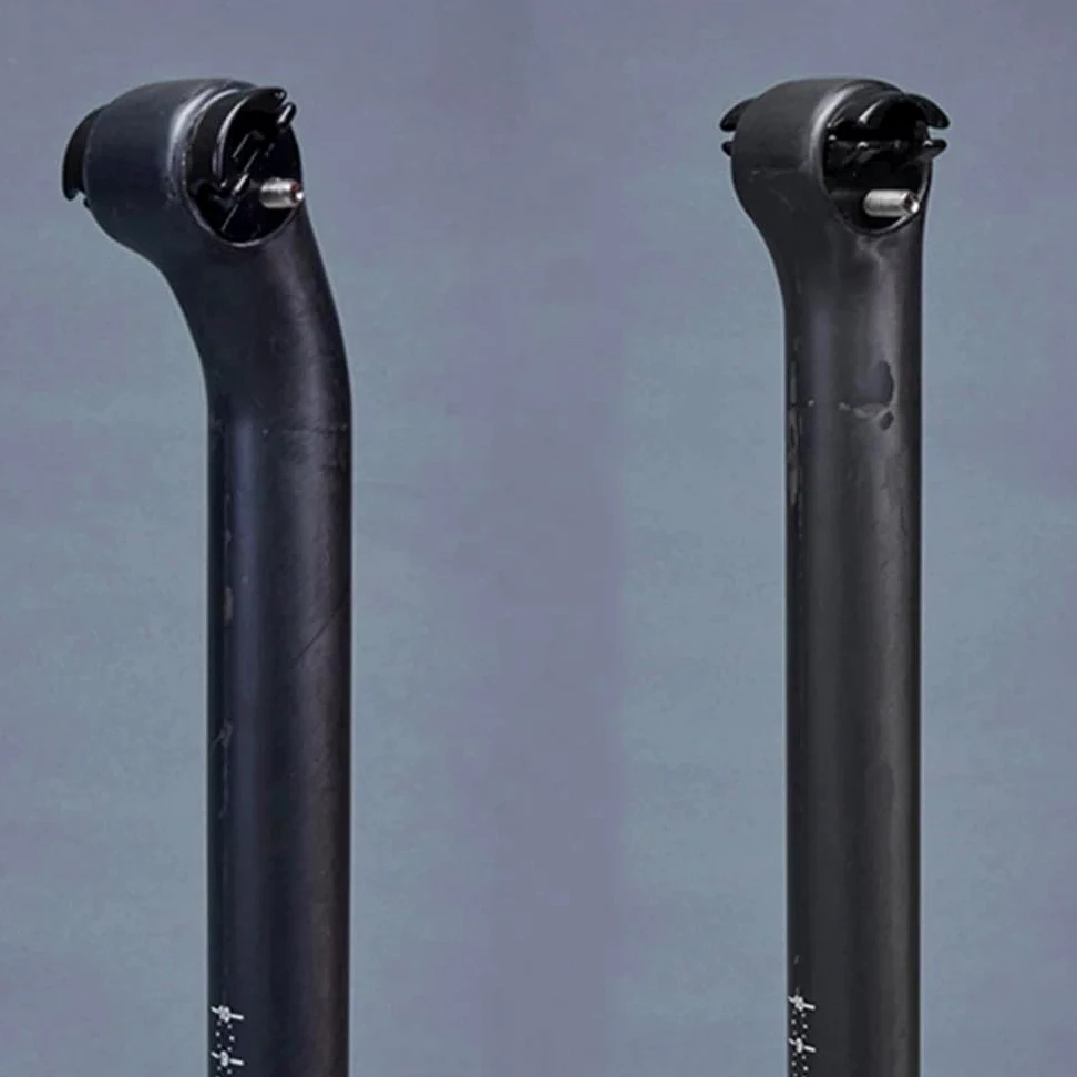 Selle de vélo Tige de Selle de vélo UD Tige de Selle en Carbone Tube de vélo de Route/VTT Tige de Selle VTT