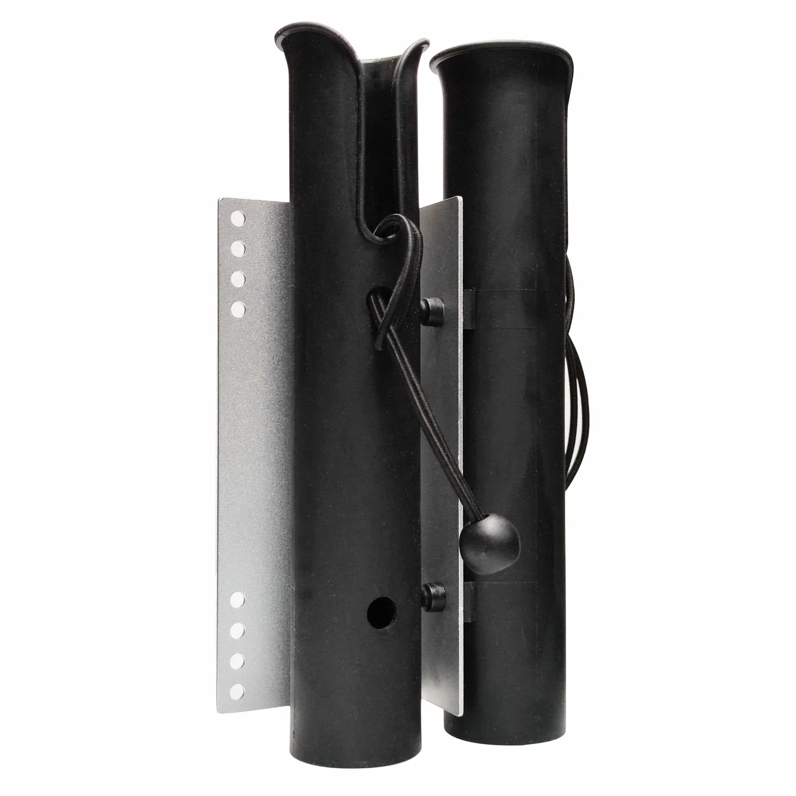 Support de canne à pêche pour vélo, porte-canne pour 2 cannes, noir