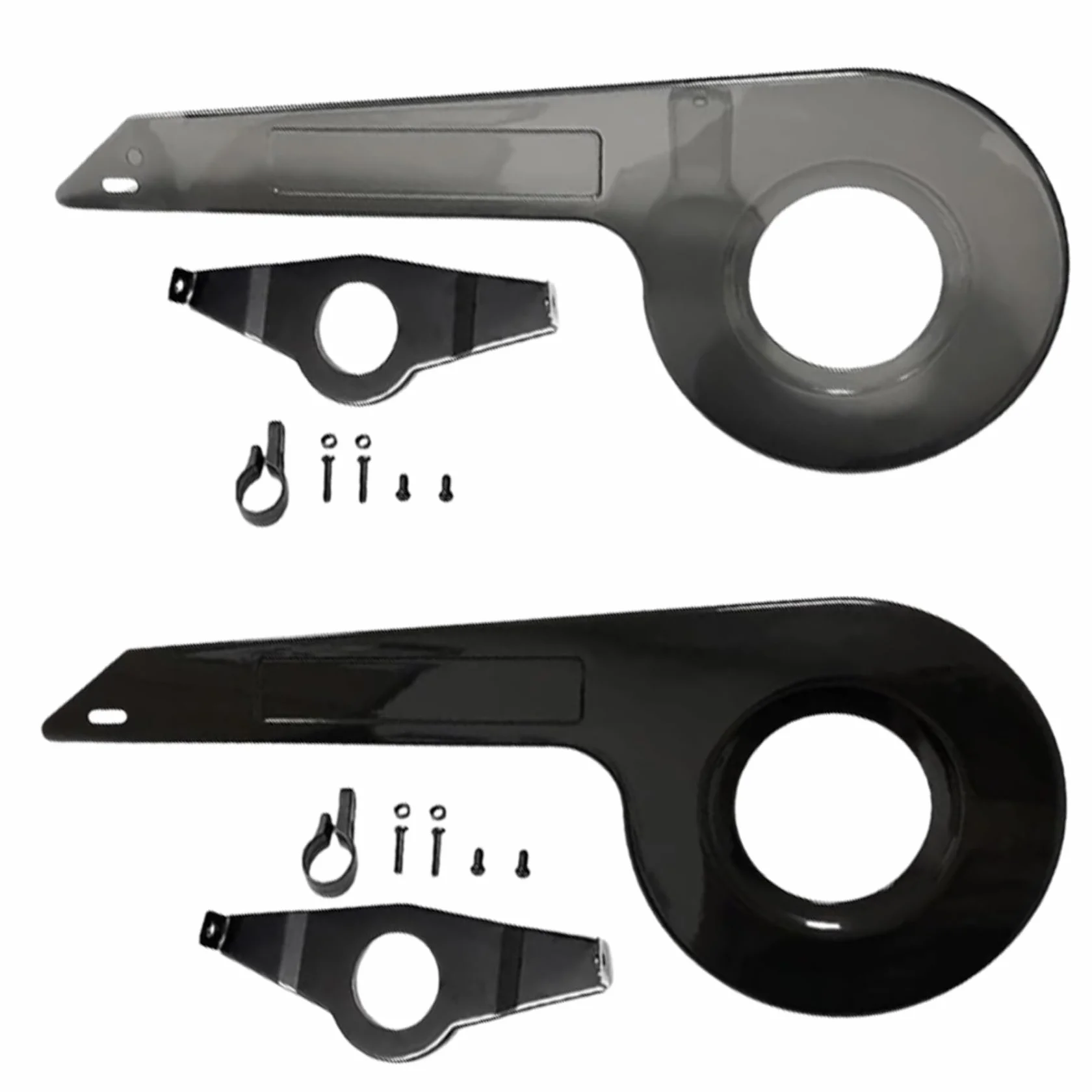 Garde-chaîne de vélo universel 32-36 dents, housse robuste accessoires noirs