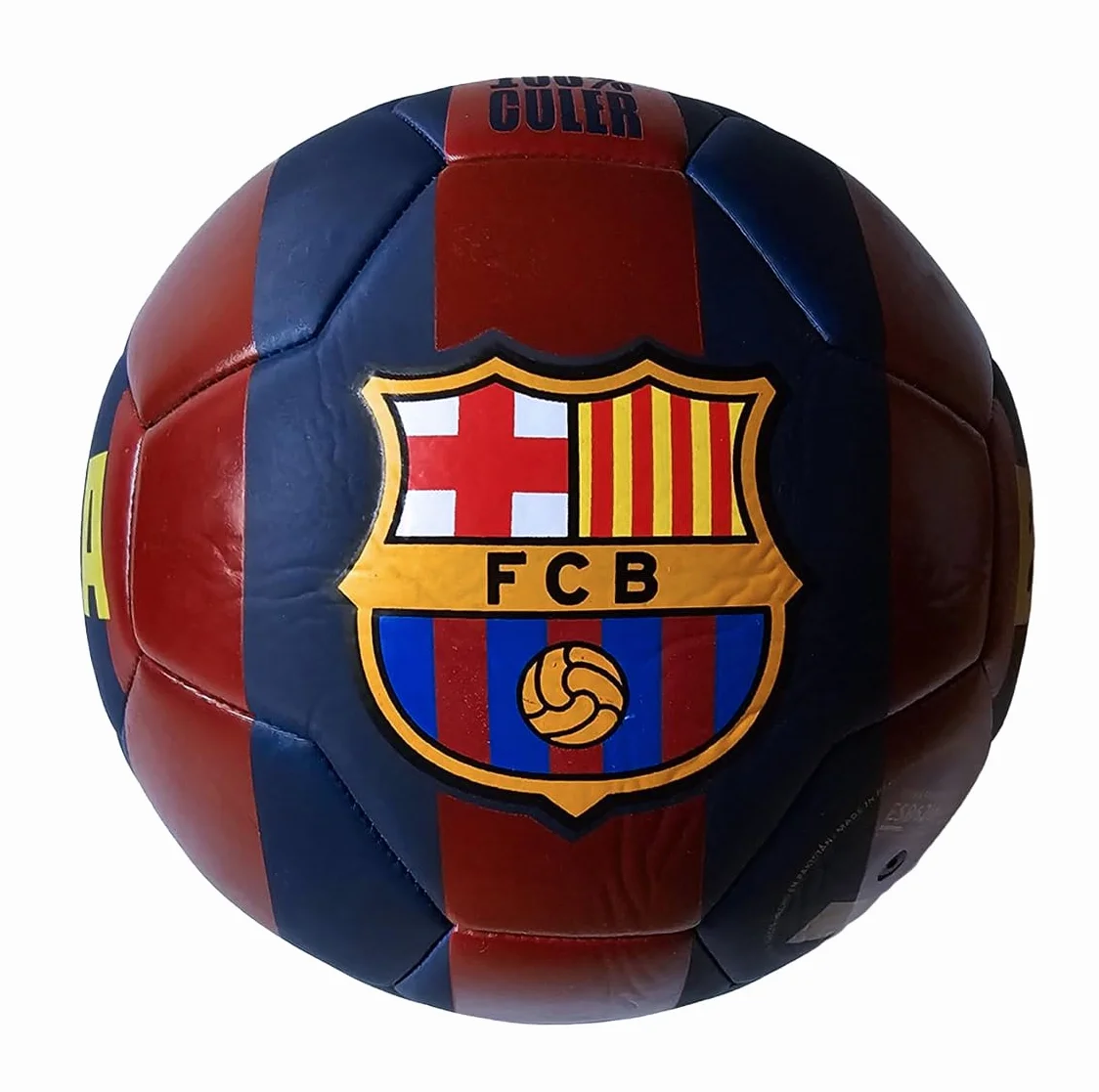 FC Barcelone Ballon Drapeau Officiel