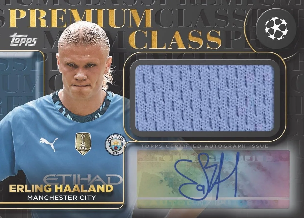UEFA 2024/25 Topps Club Competitions Value Box - Lot de 7