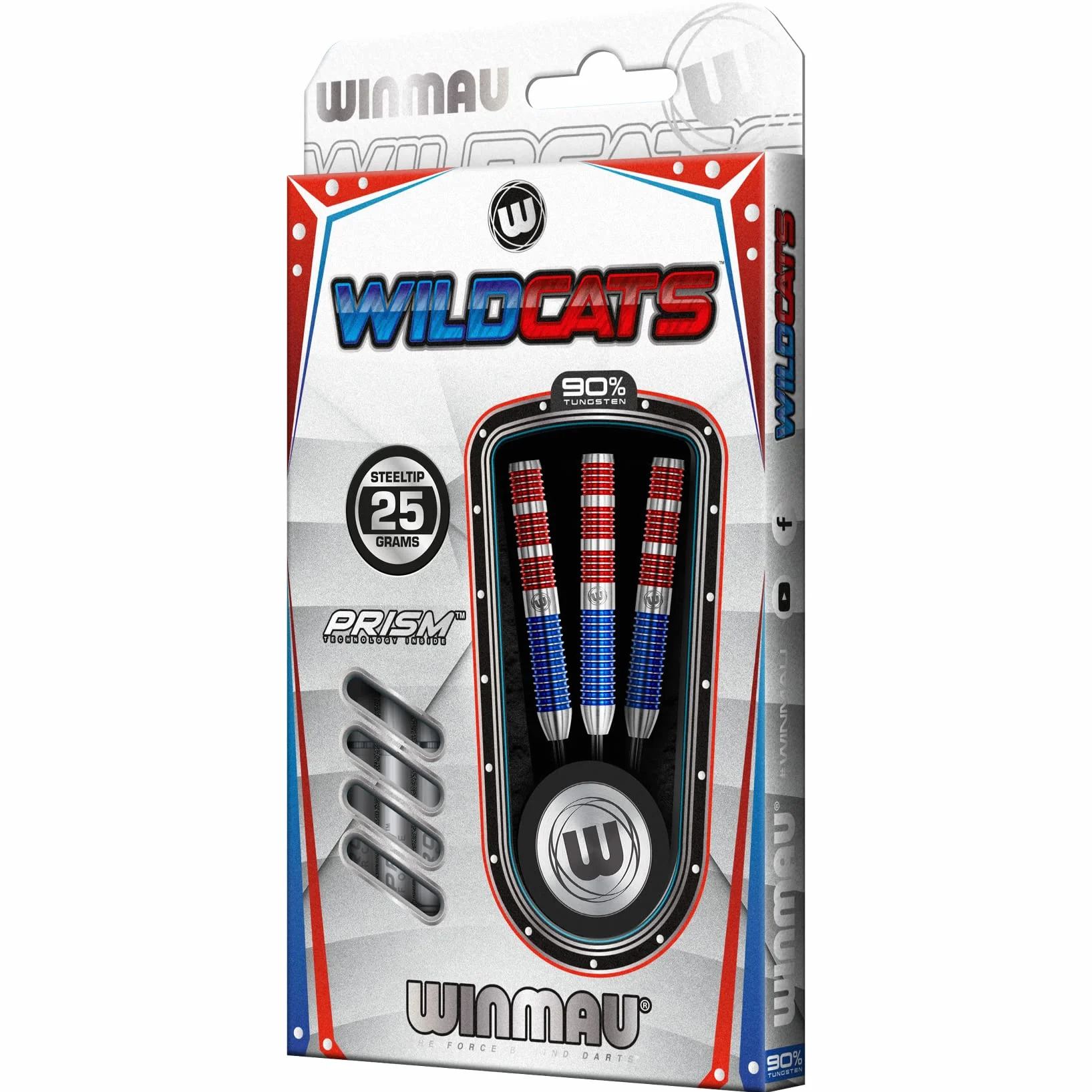 WINMAU Wildcats Series 90% Tungsten Darts Set Soft Tip 18g Steel Tip 21g 22g 23g 24g 25g 26g