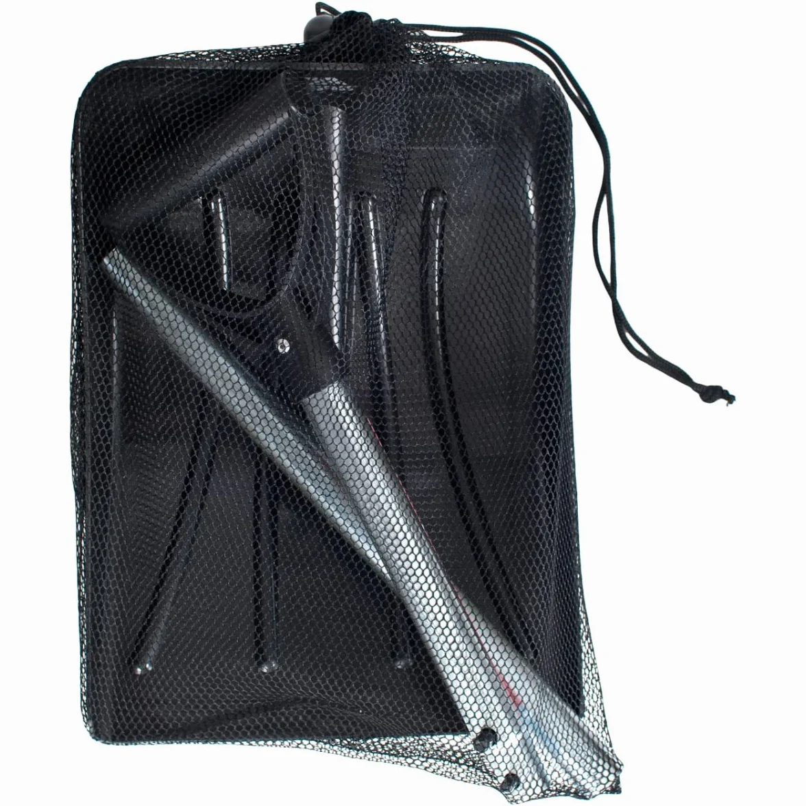 Trespass Mr Plow Pelle à Neige Pliable avec Sac en Maille Noir