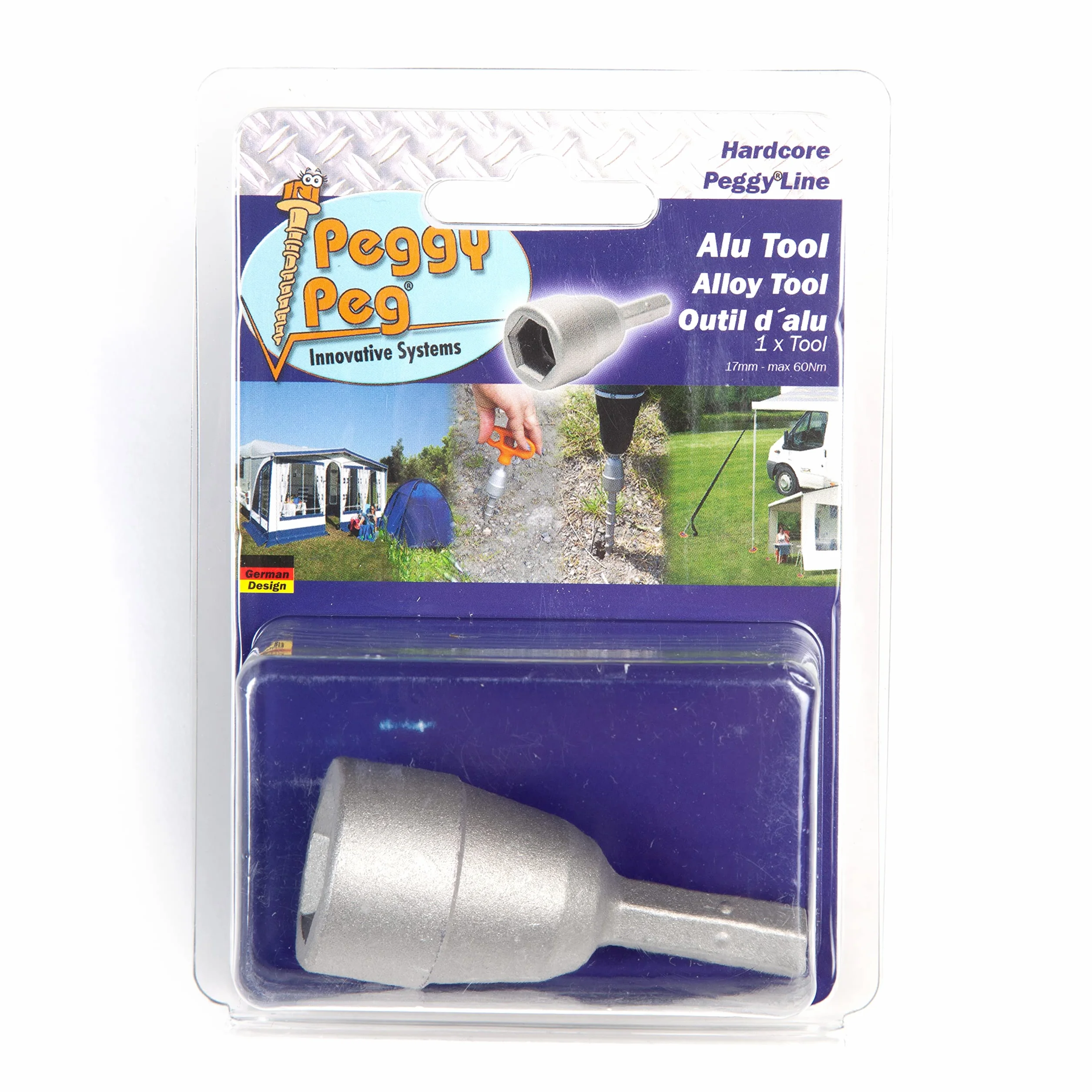 Peggy Peg Compatible Hardcore Adapter Aluminium | 94835