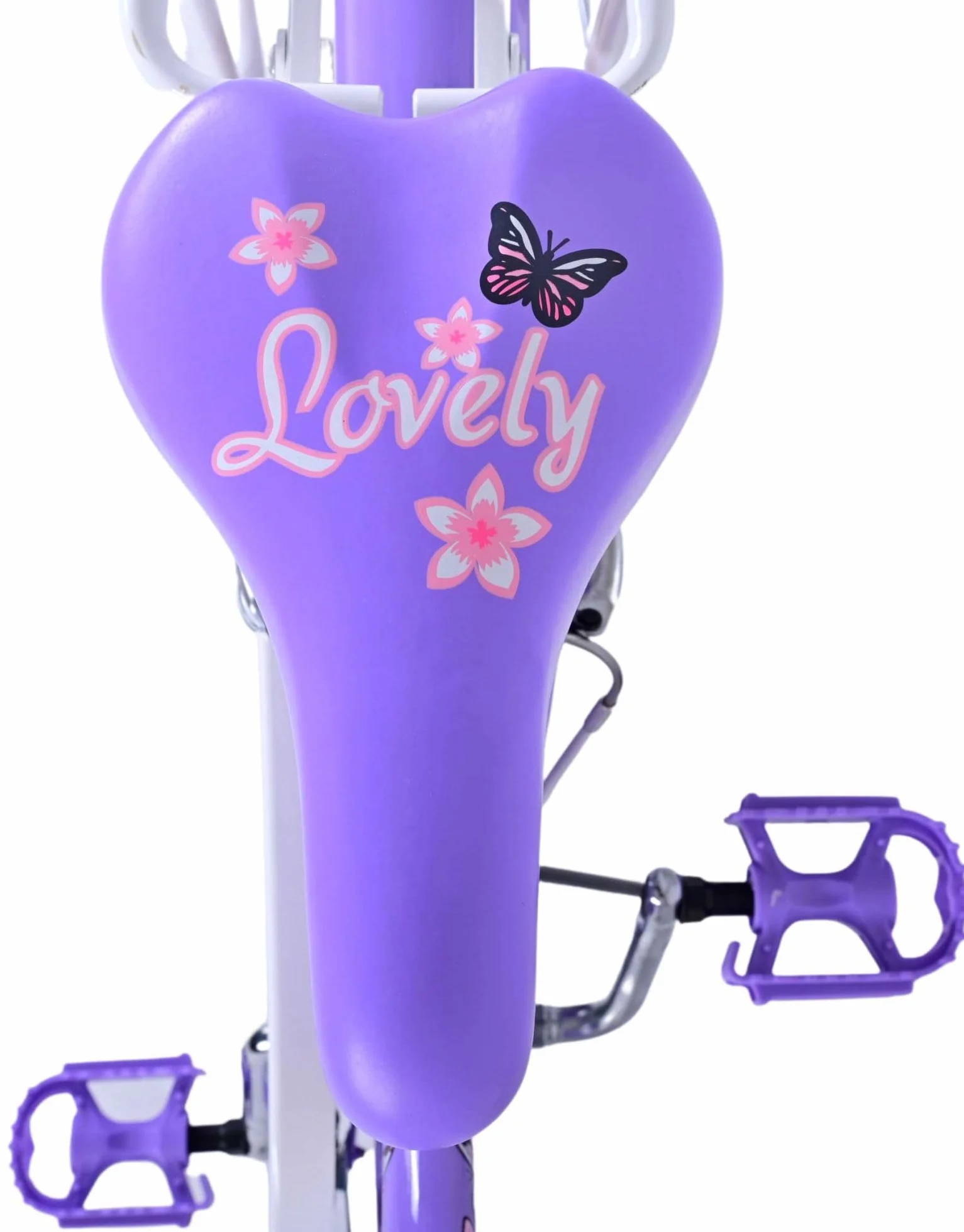 Vélo pour Fille 20 Pouces avec Panier et Porte-Bagages 6-8 Ans