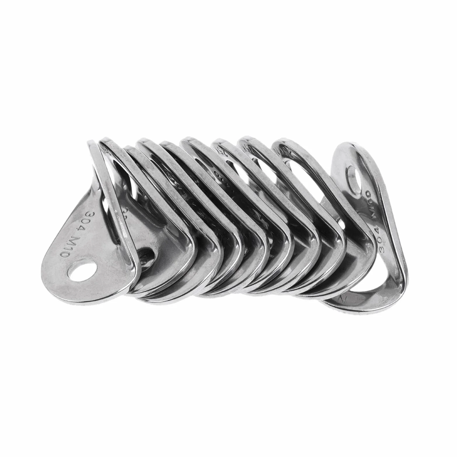 10 pièces Clou Cintre Expansion Acier Inoxydable Montage Mural Plaque pour Escalade