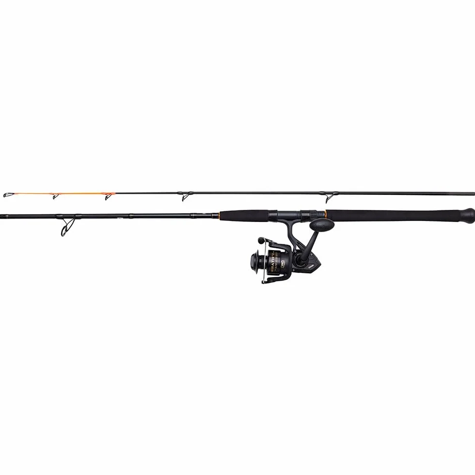 PENN Wrath II Dorade Spinning Combo, Canne à pêche et Moulinet Combo, Pêche en mer