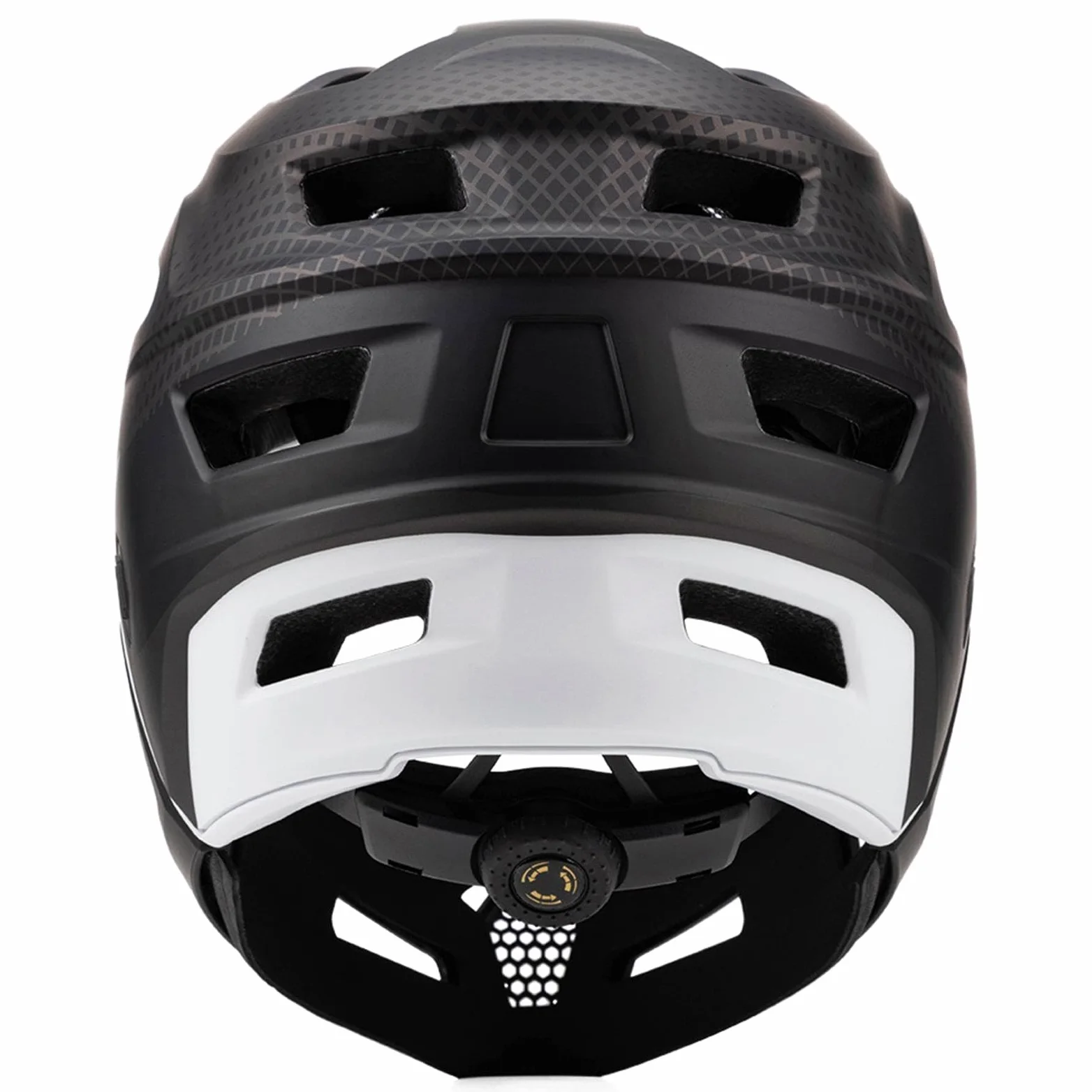 Baoblaze Casque de Vélo Intégral avec Mentonnière Amovible et Ventilation Réglable pour Skateboard, équitation, Femmes et Hommes