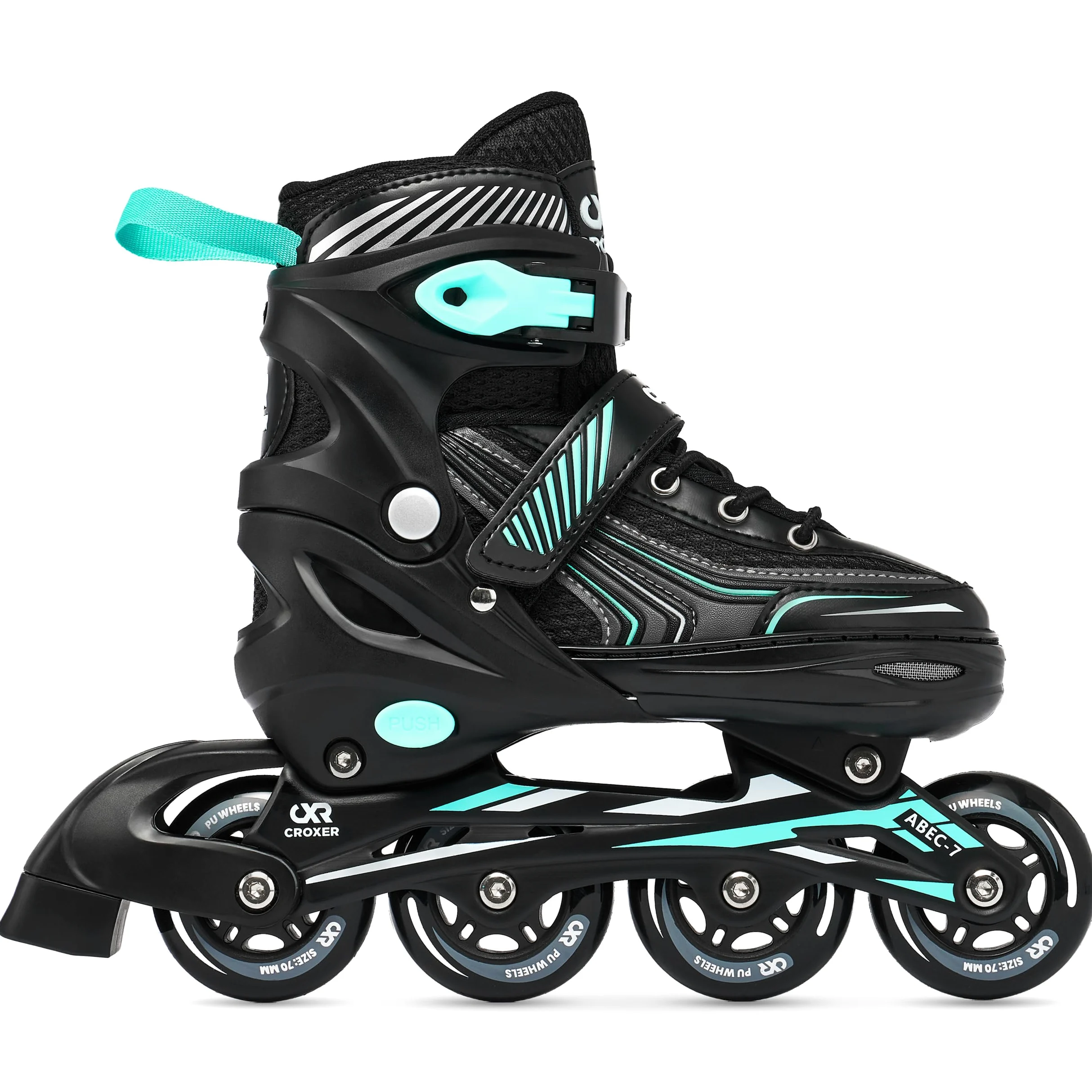 Optima - Roller en Ligne - Patin à Glace 2 en 1 - Pointure réglable modifiable Ajustable Homme Femme Enfant Transformable Adulte garçon Fille Rollers