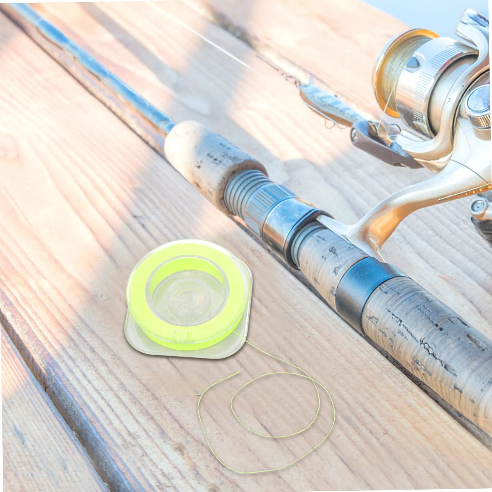 Anneau de Cravate de Canne à pêche Fil d'attache WOONEKY 1 Rouleau Fourniture de Canne à pêche