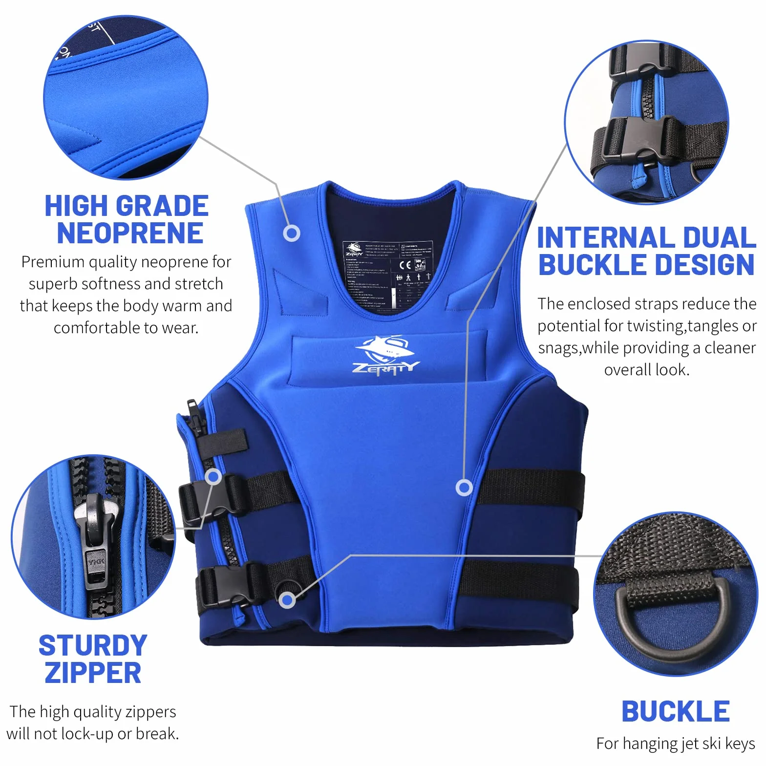 Flottabilite Gilet De Natation 50N ISO 12402 Approuvé