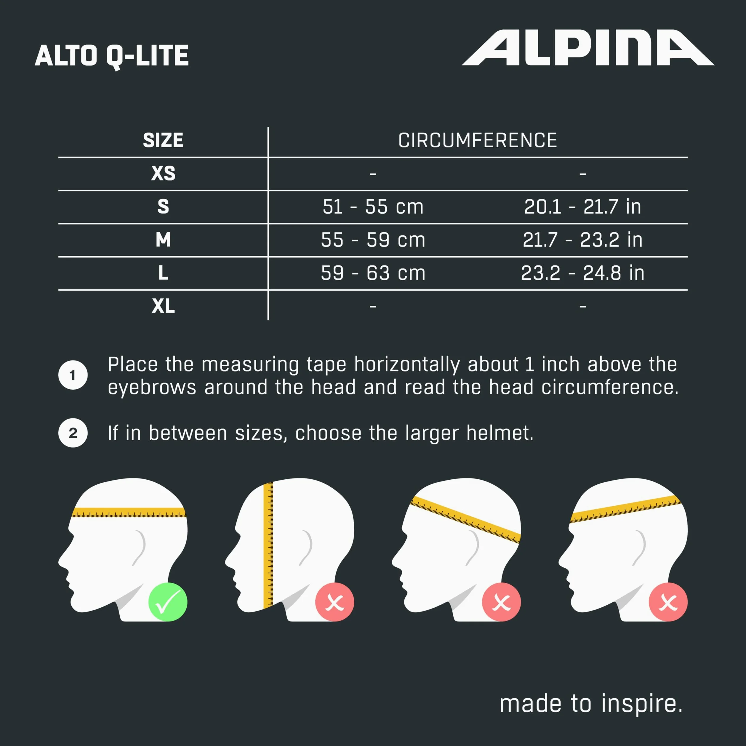 Alpina Alto Q-Lite Helm 2024 White Matt