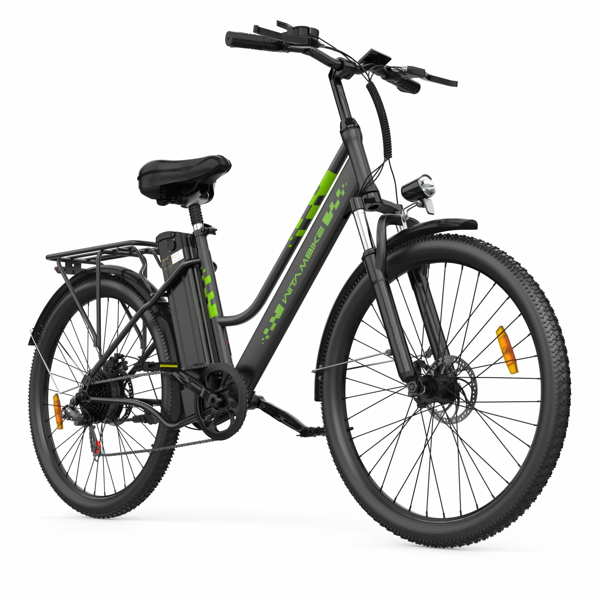 Vélo Électrique 26 Pouces 250W 36V 15Ah Batterie Amovible Smart Urban E-Bike Adulte