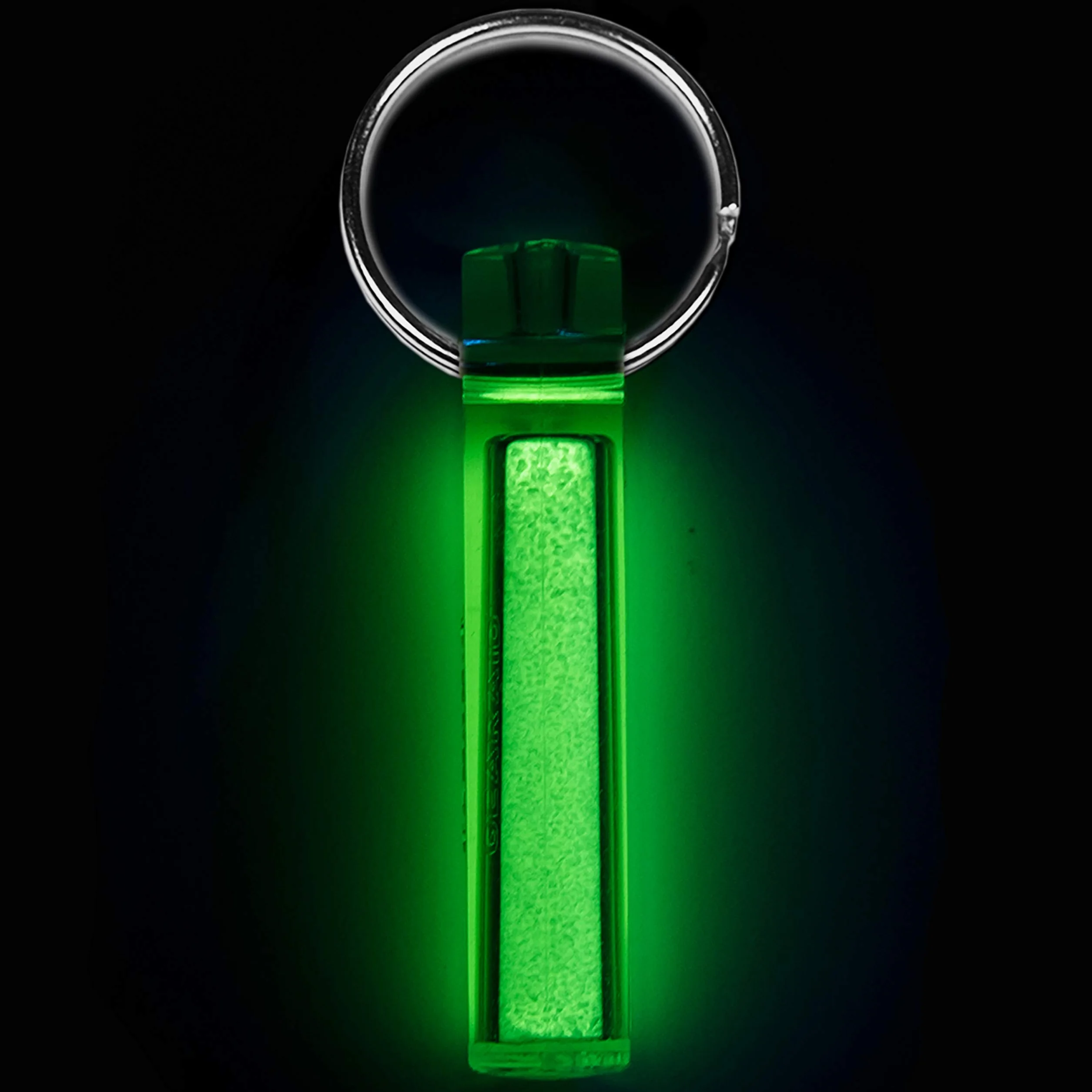 GEAR AID Ni Glo unisexe, porte-clés lumineux de 5 cm pour camping, SCUBA et pêche de nuit, vert, 5 cm