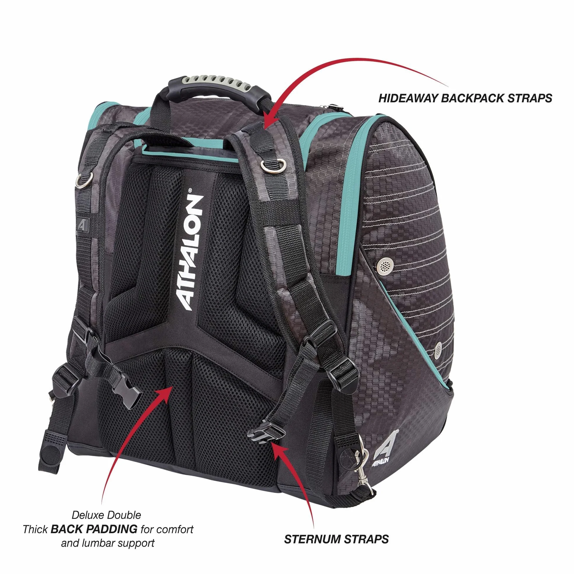 Athalon Sac à Dos Unisexe Everything pour Chaussures de Ski