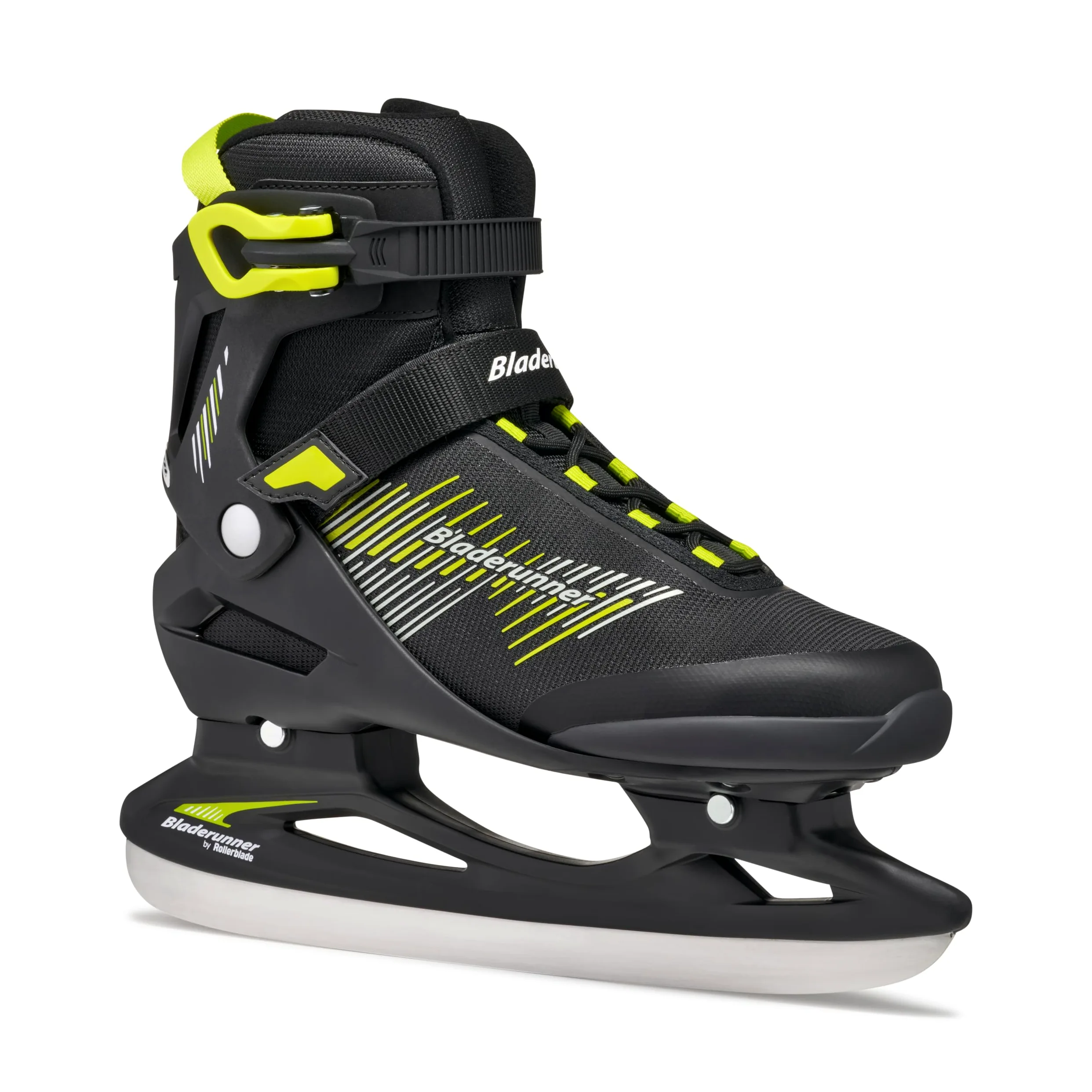 Bladerunner Igniter Ice Patins à Glace, Homme, Noir/Citron Vert, 41