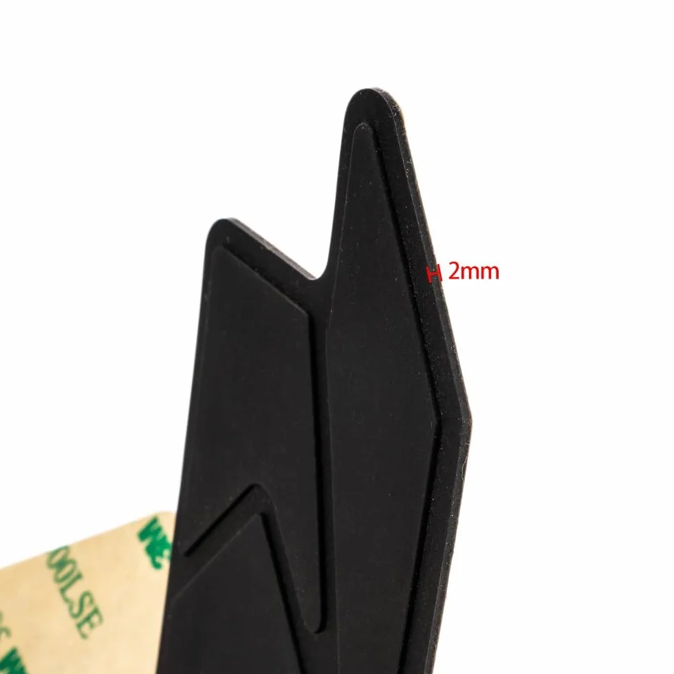 CYSKY 2 Pièces Protection de Chaîne de Vélo, Support de Colle 3M