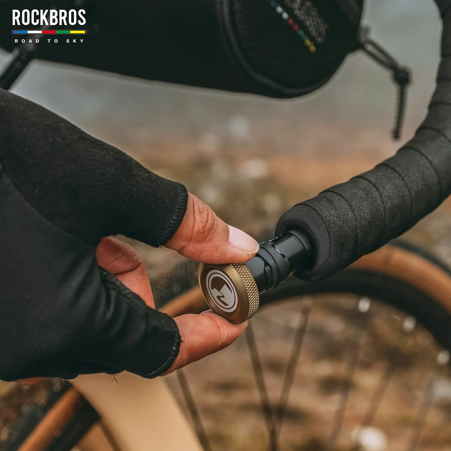 ROCKBROS Road to Sky Coupe-Cha?ne de Vélo Clés Ensemble Embout Bouchon Guidon Multitool 6 en 1 Universel Pince à Maillons Outil Réparation Multifonctionnel Alliage d'Aluminium VTT BMX Vélo de Route