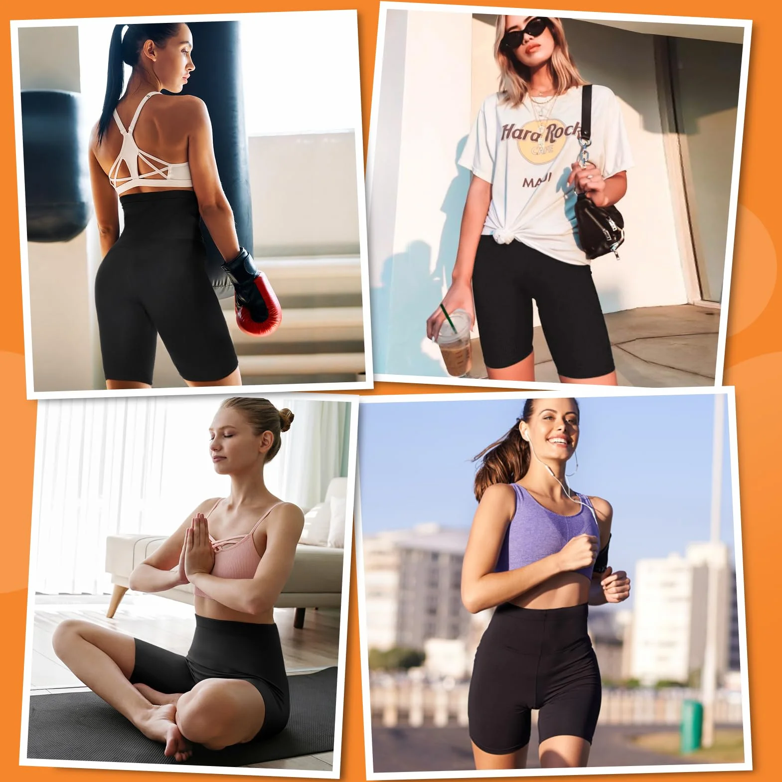 Kiiwah Pantalon Sudation Amincissante Femme Taille Haute Ventre Plat Maigrir Sport Sauna Shapewear Fitness Gym Yoga
