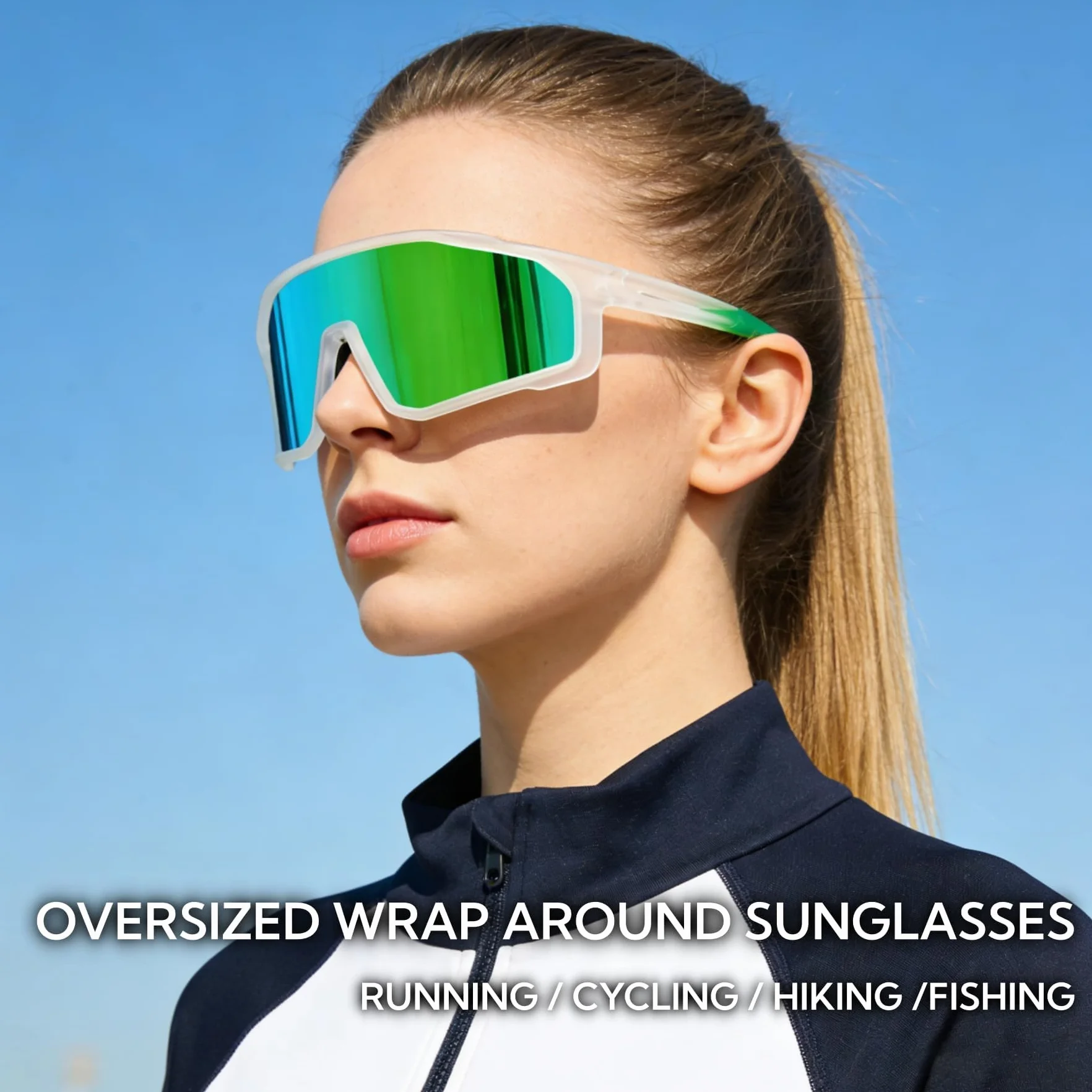 Joopin Lunettes de Soleil Sports Polarisées UV400 pour Hommes Femmes
