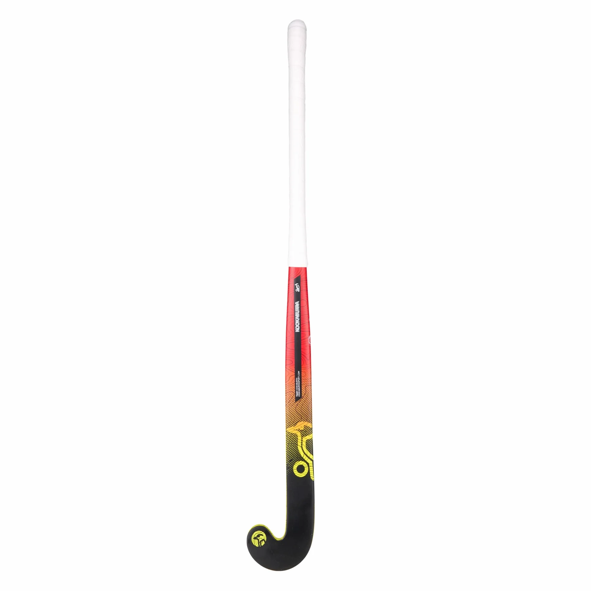 Kookaburra Contour Hockey Stick Crosse Unisexe, Rouge et Jaune, 36.5" Light