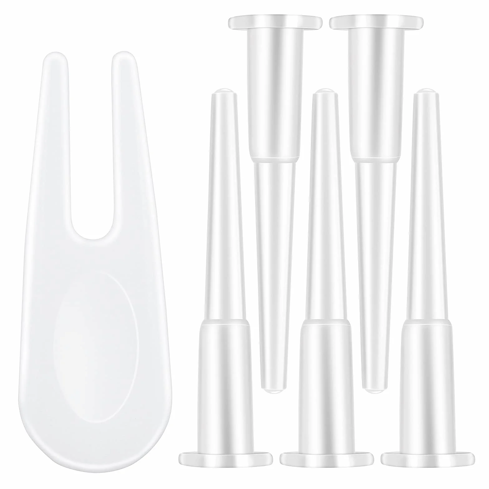 ASTER Balle de Yoga et Fitness - Kit de Remplacement avec Bouchon d'Air, Loquet et Adaptateur