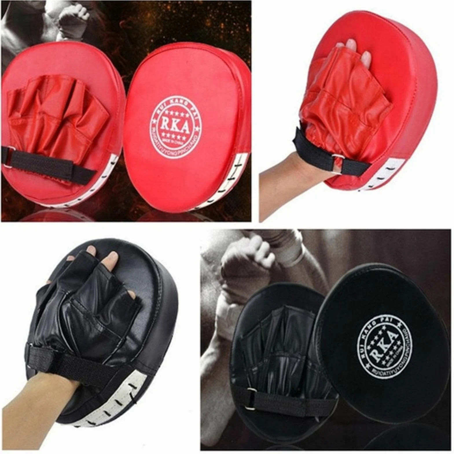 Pattes D'ours Boxe, Cibles Kick Boxing Pads Mitaines Cuir pour MMA Muay Thai