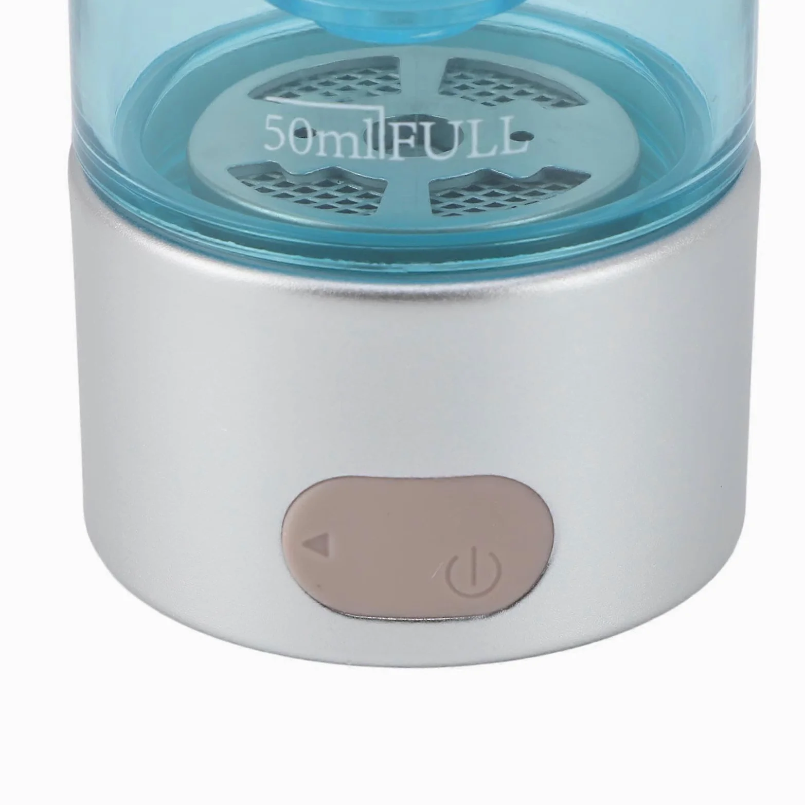 Bouteille d'eau à hydrogène 6001600ppb rechargeable par USB, étanche, générateur d'eau portable 50 ml pour la maison, argent