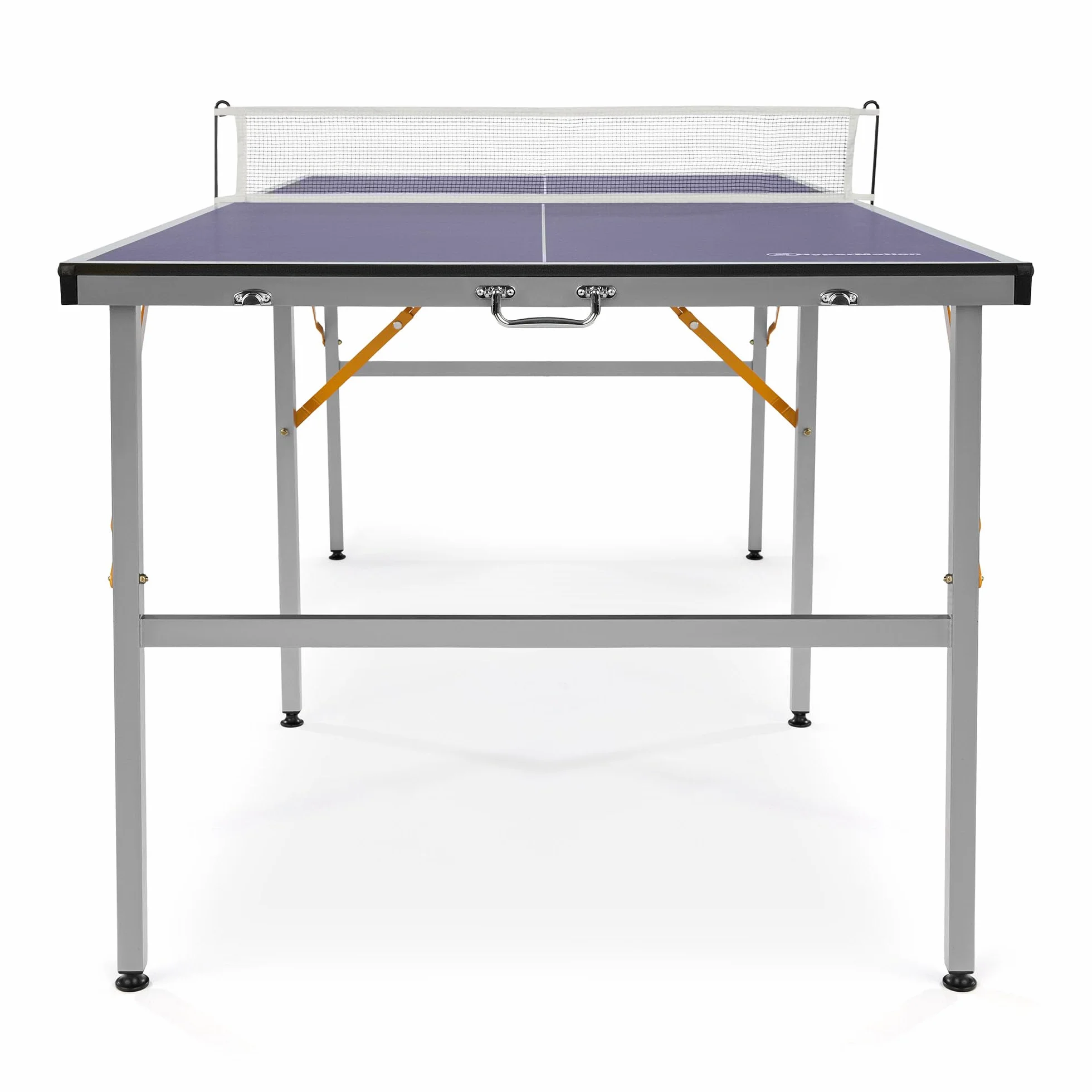 HyperMotion HYP32 Table de Ping Pong Pliante pour Enfants et Adultes, Modèle Compact d’Intérieur avec Filet, Raquettes et Balles, Facile à Transporter
