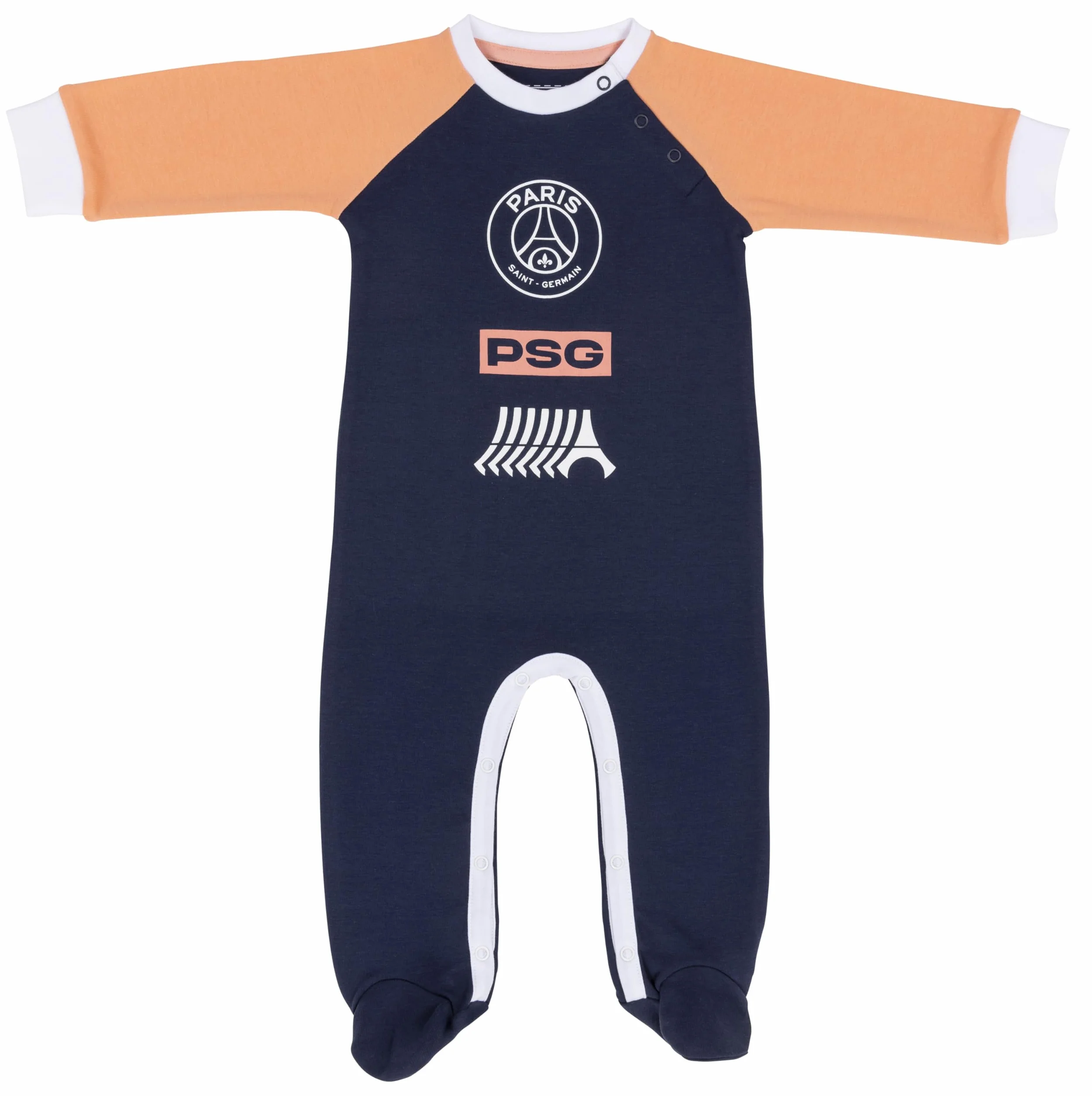Paris Saint Germain Grenouillère bébé Fille Collection Officielle