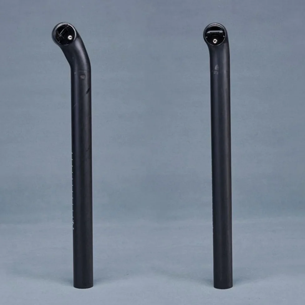 Selle de vélo Tige de Selle de vélo UD Tige de Selle en Carbone Tube de vélo de Route/VTT Tige de Selle VTT