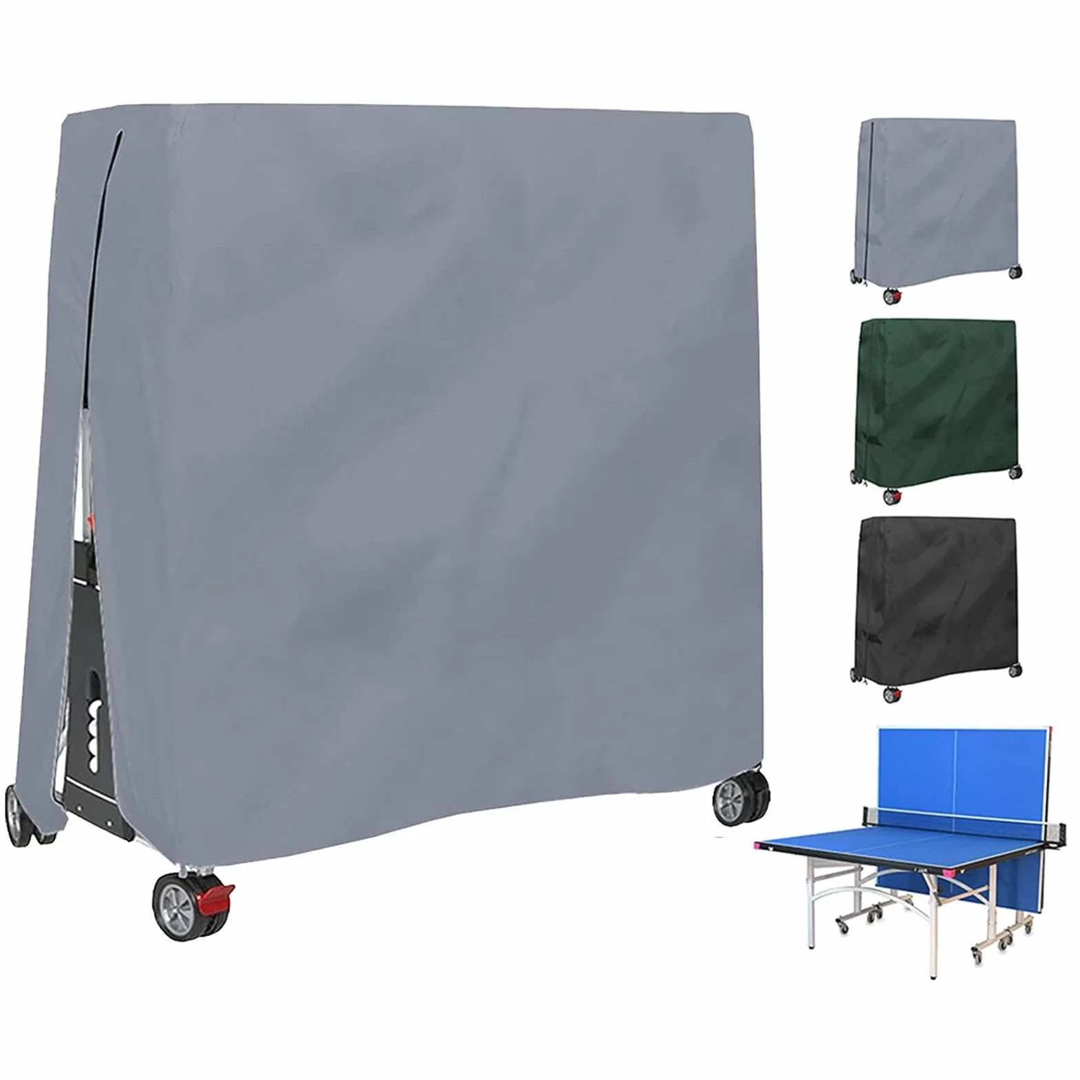 Housse Table Ping-Pong Imperméable Tissu Oxford Bâche Protection Table de Tennis