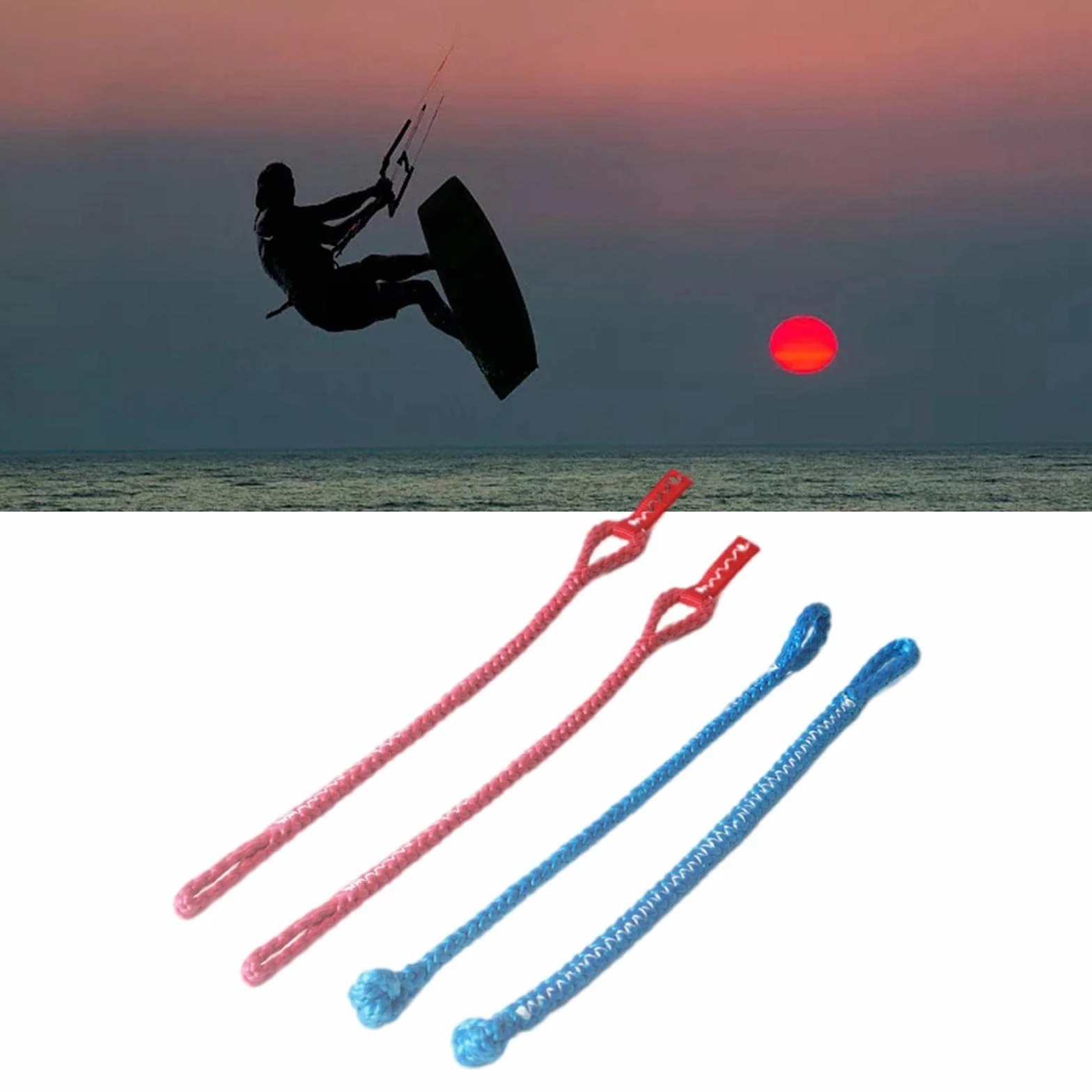 Universal Kiteboarding Pigtails Set 1000kg Kitesurf Bar Pièces de réparation