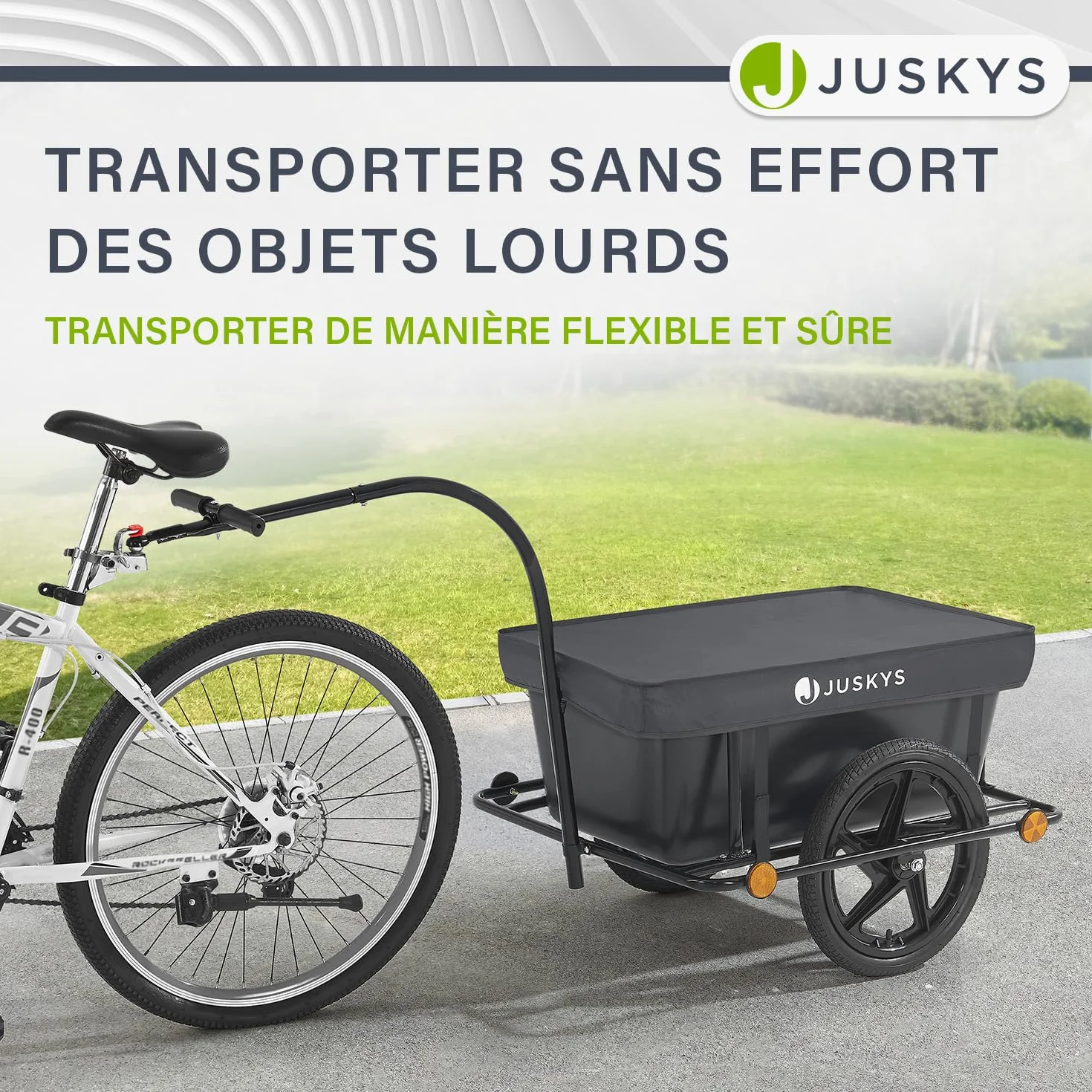Remorque de bicyclette 90 litres