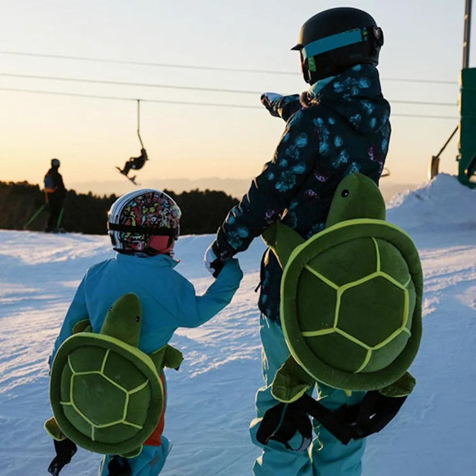 Coussin de Protection rembourré pour Les Hanches - 1pcs Tortue Coussin Protecteur de Ski pour Le Skateboard, Le Snowboard(pour Adultes)