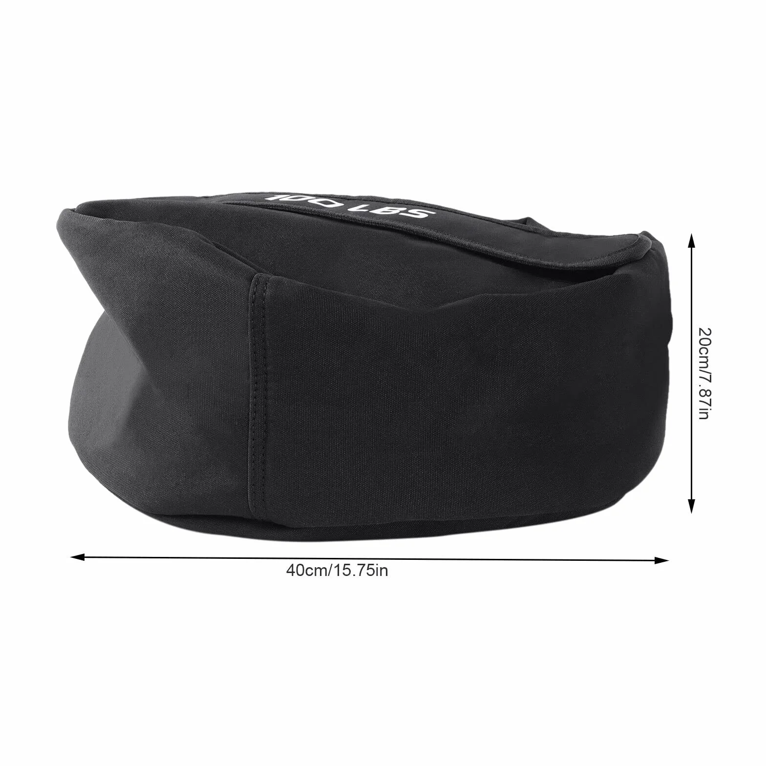 Sac de sable de fitness portable 100 lbs - Entraînement de force et endurance
