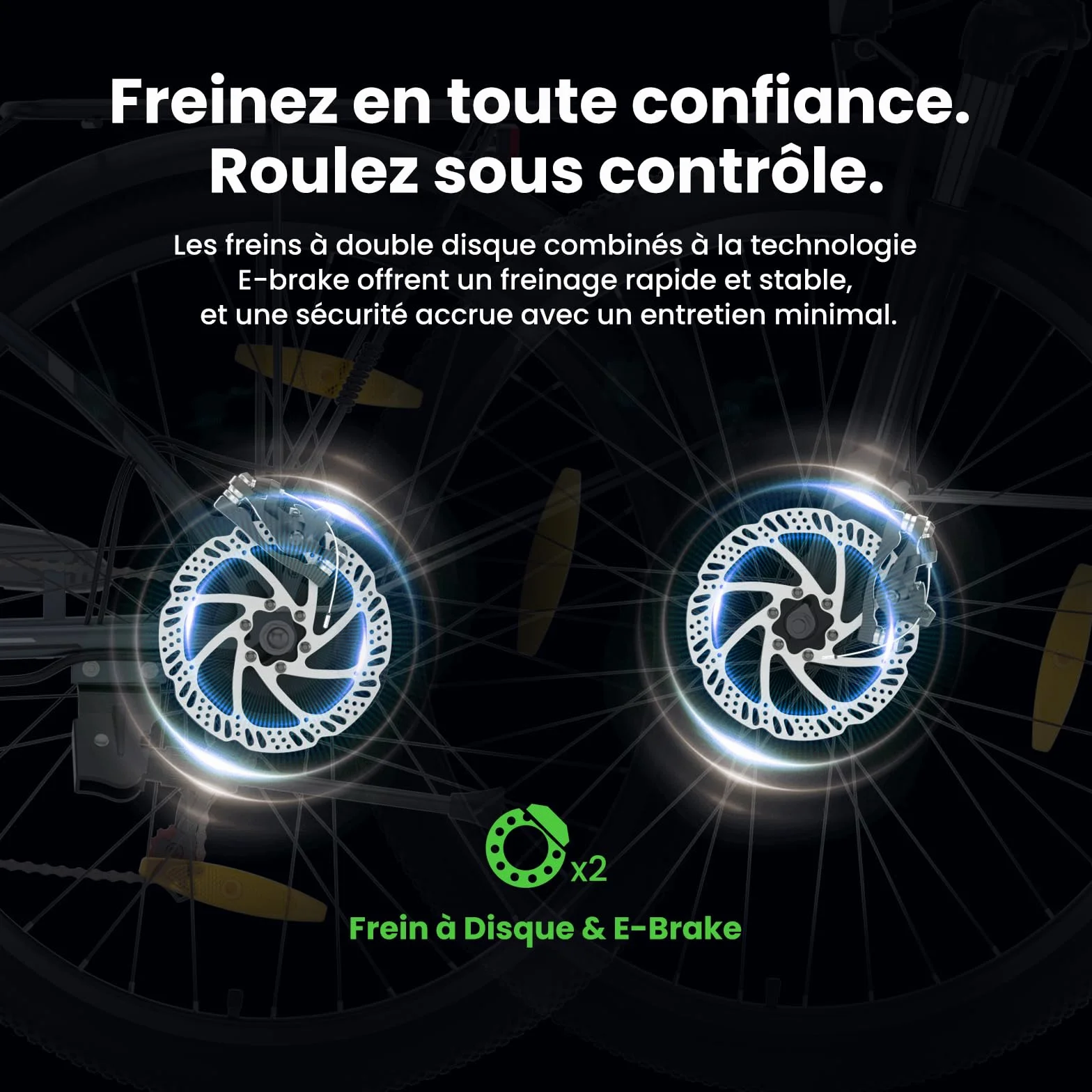 Touroll B1 Vélo Électrique 26" 36V 15.6Ah Batterie Amovible 250W 7 Vitesses E-Bike Urbain Adulte