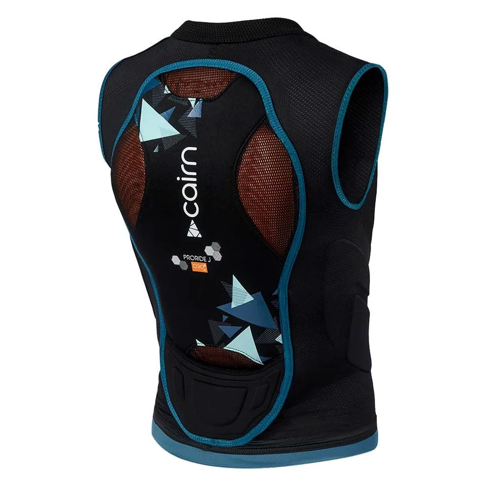 Cairn - Proride d3o j - Noir - Taille 10-12 Ans - Protection Dorsale