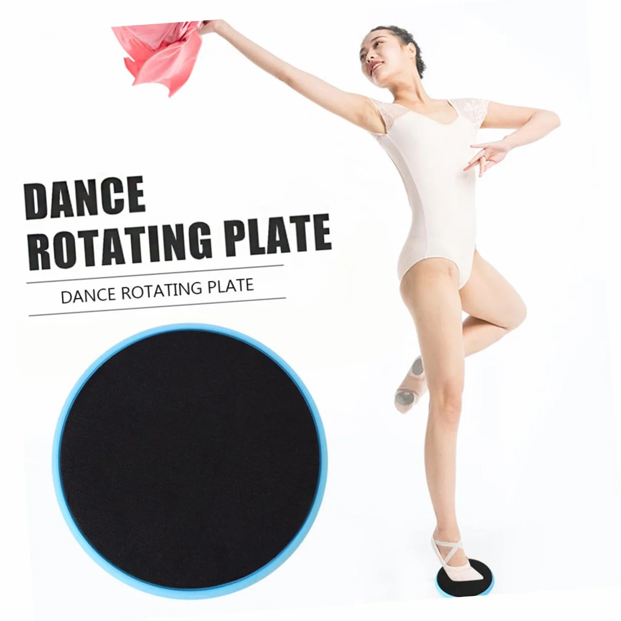 UKCOCO Planche de Rotation pour Ballet et Danse Disque Entraînement Tournant Portable Surface Lisse Antidérapante