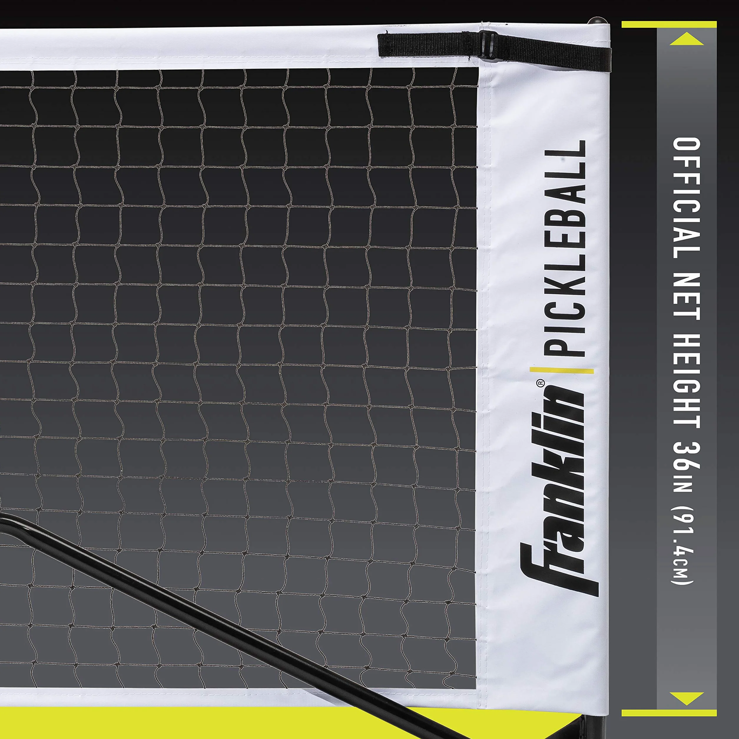 Franklin Sports Filet de Pickleball Portable d'extérieur – Taille Réglementaire Officielle 6,7 m avec Sac de Transport
