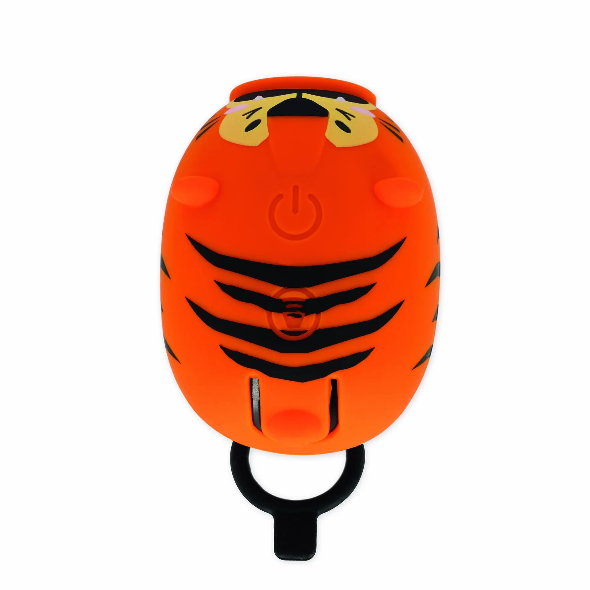 Legami - Feu Avant de vélo avec Cloche, Sangle réglable, 3 Modes Lumineux, 5 Modes sonores, câble de Type C Inclus, Rechargeable, résistant à l'eau