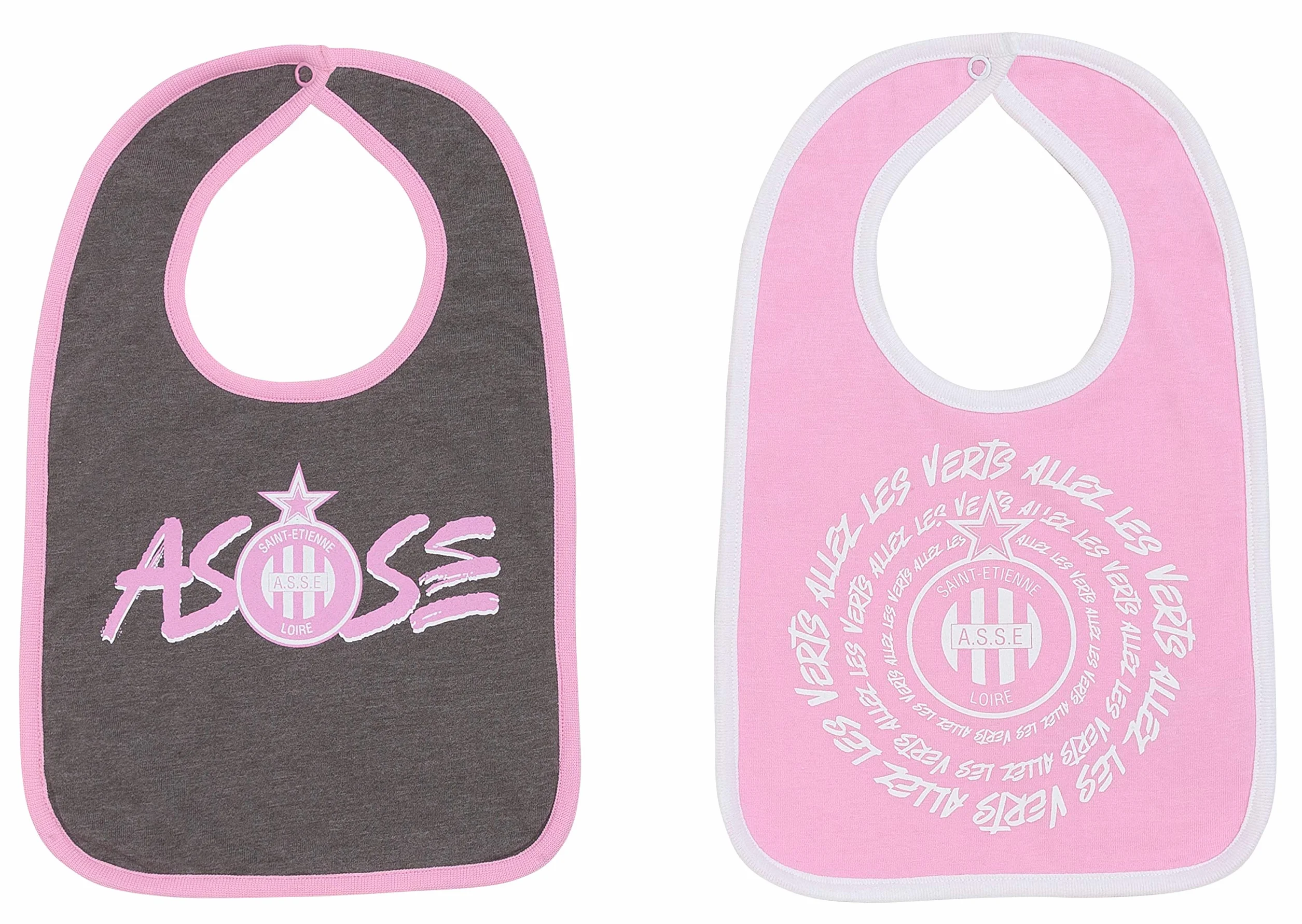 Bavoir ASSE Collection Officielle Taille bébé Fille