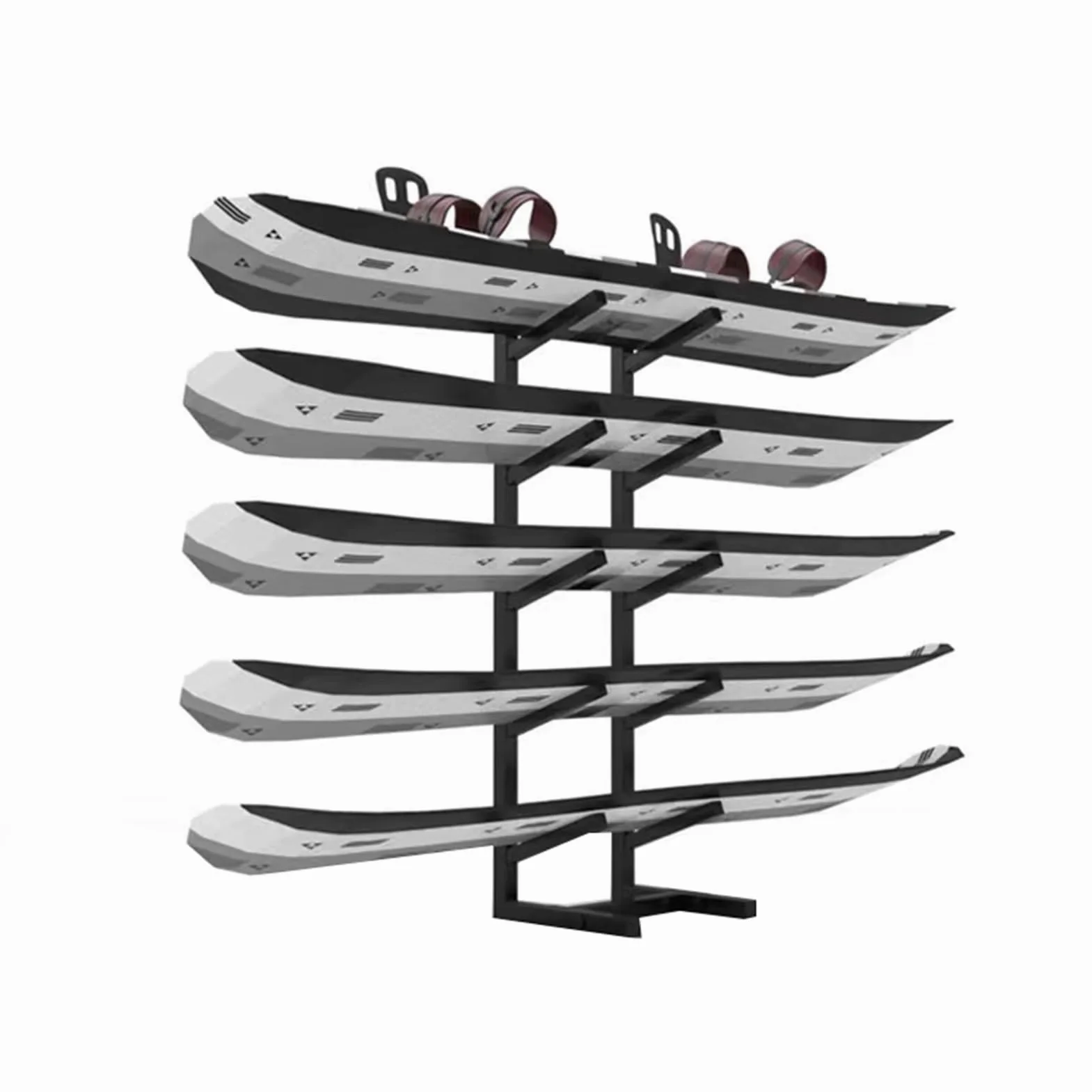 Support Mural for Skateboard, Présentoir Mural for Snowboard, Support Mural Horizontal for Skis, for Garages, Clubs Et Magasins De Skate