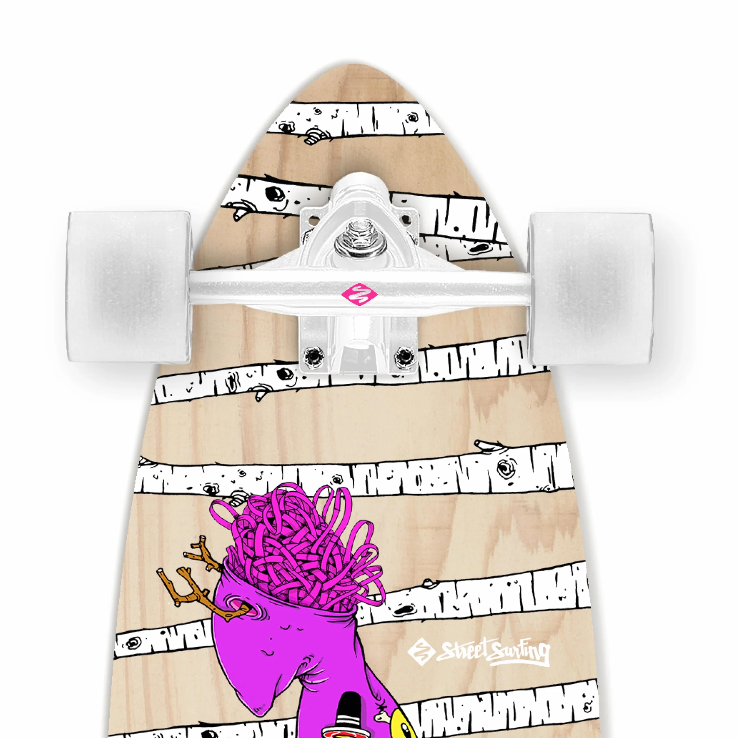 Longboard Pintail Woods 101 cm